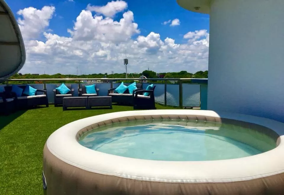 Solarium in Hotel Blue Star Cancun