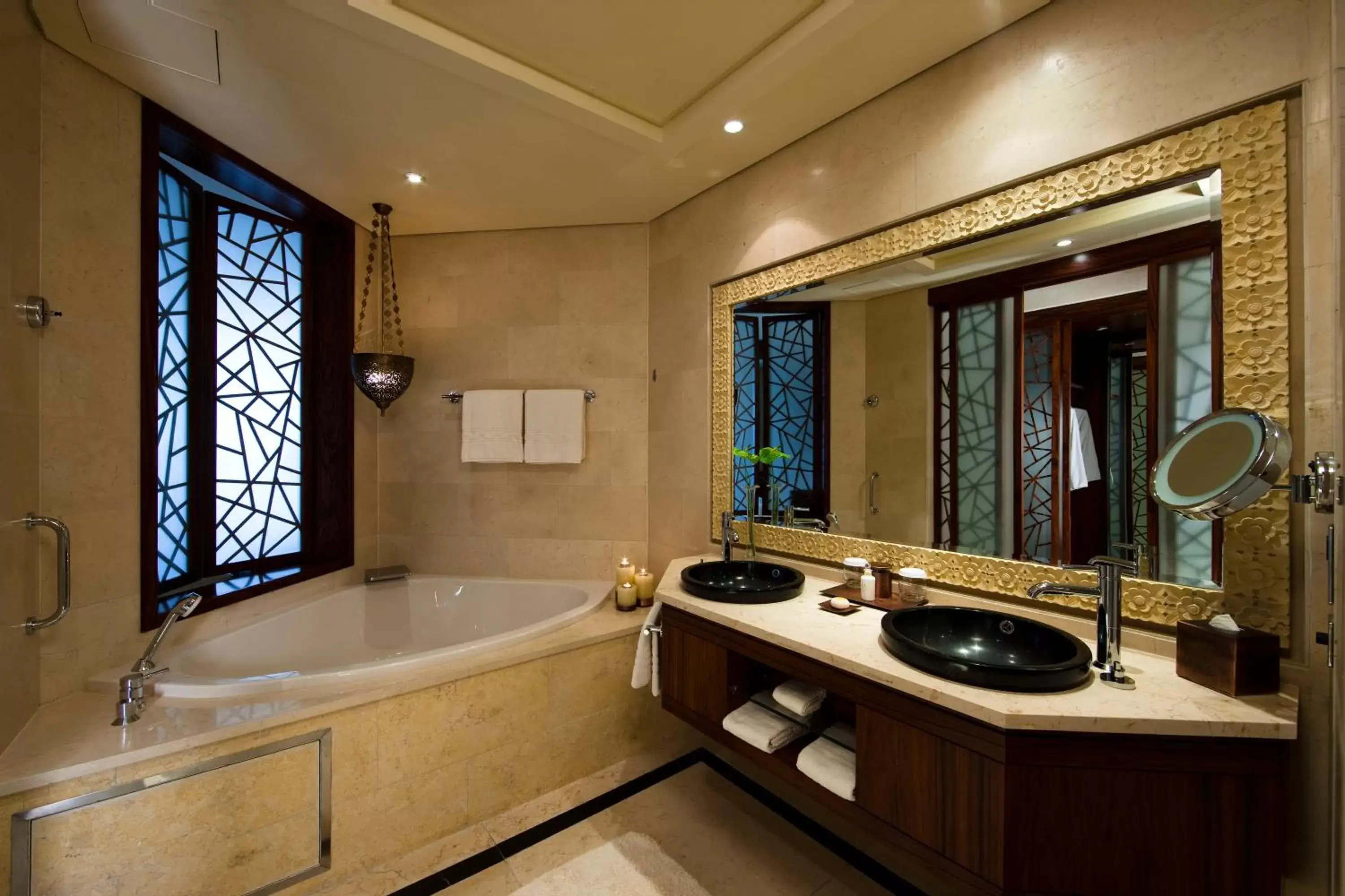 Bathroom in Raffles Dubai