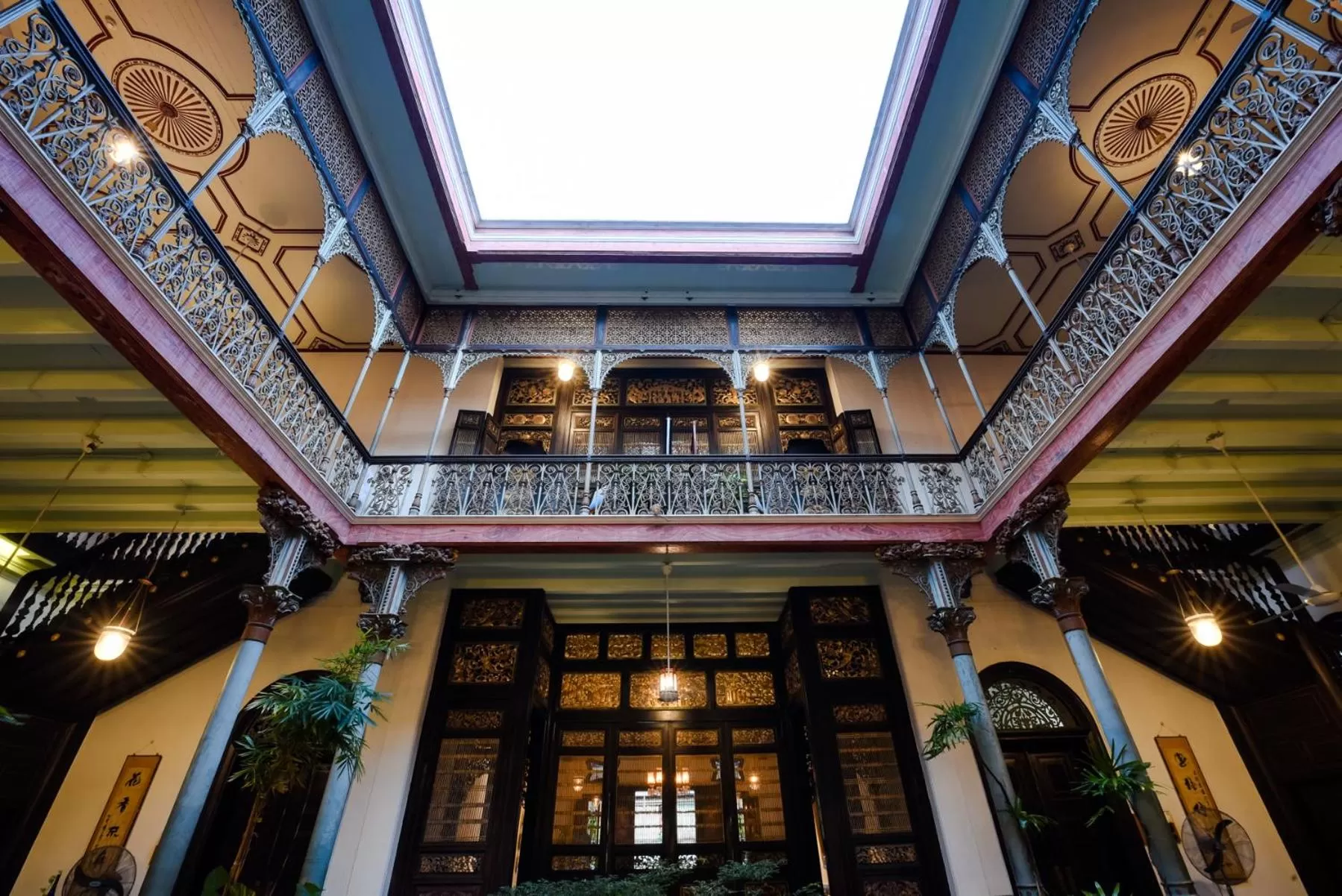 Decorative detail in Cheong Fatt Tze - The Blue Mansion