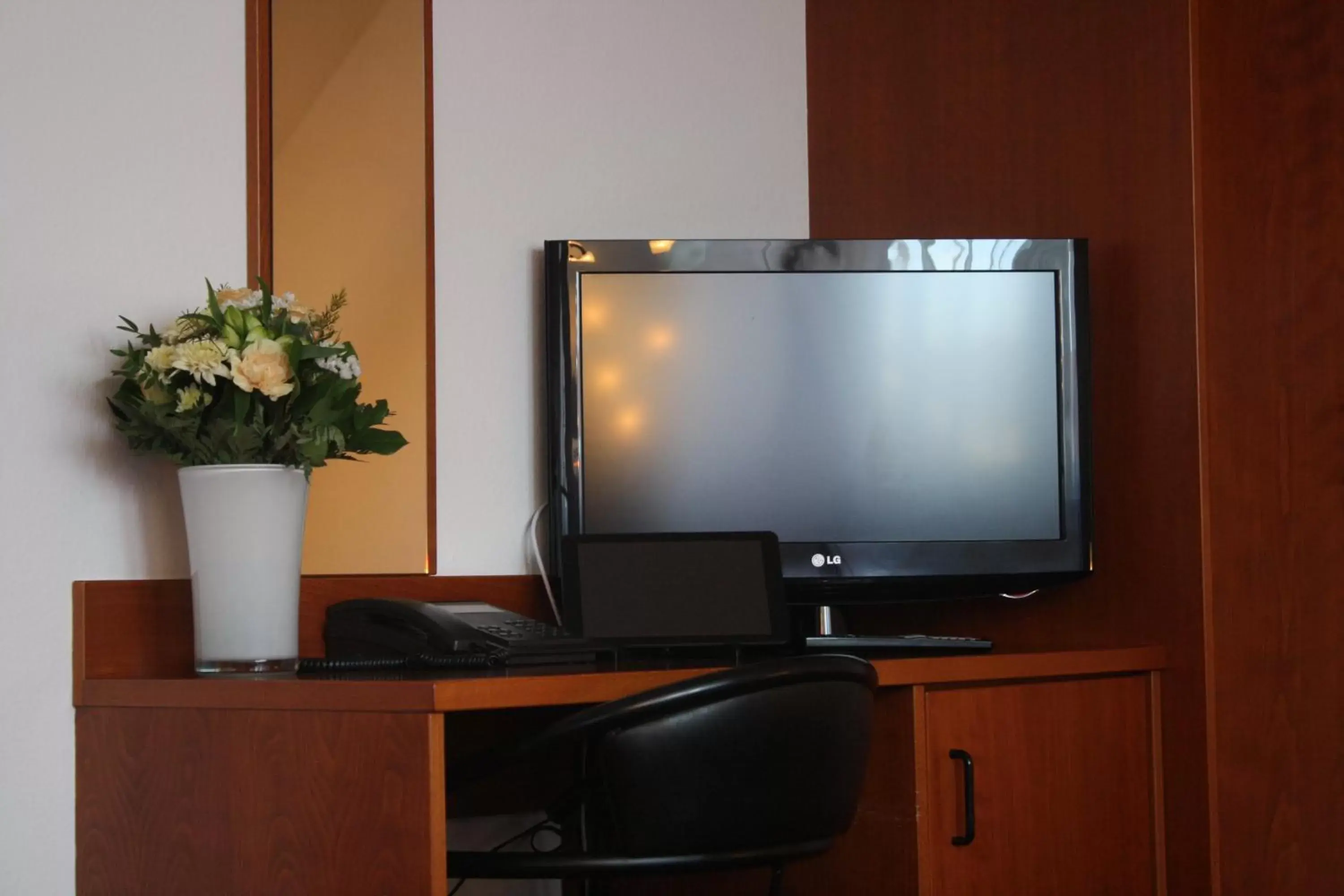 Decorative detail, TV/Entertainment Center in Hotel Berlin