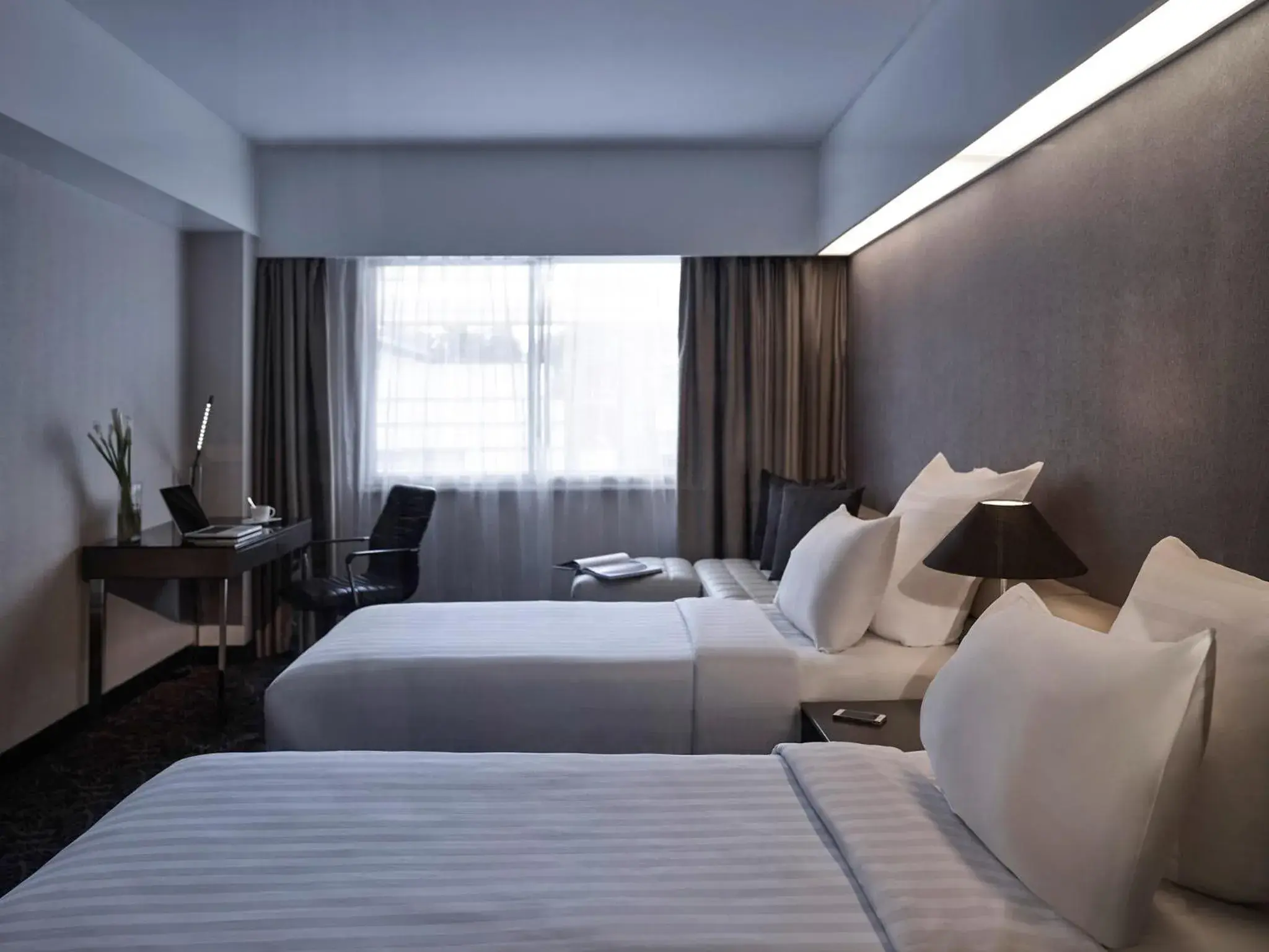 Bed in Pullman Jakarta Indonesia