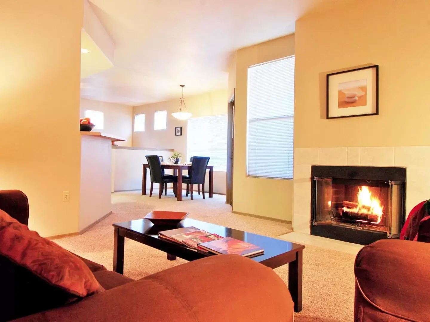 Living room in Raintree at Phoenix South Mountain Preserve Living room in Raintree at Phoenix South Mountain Preserve