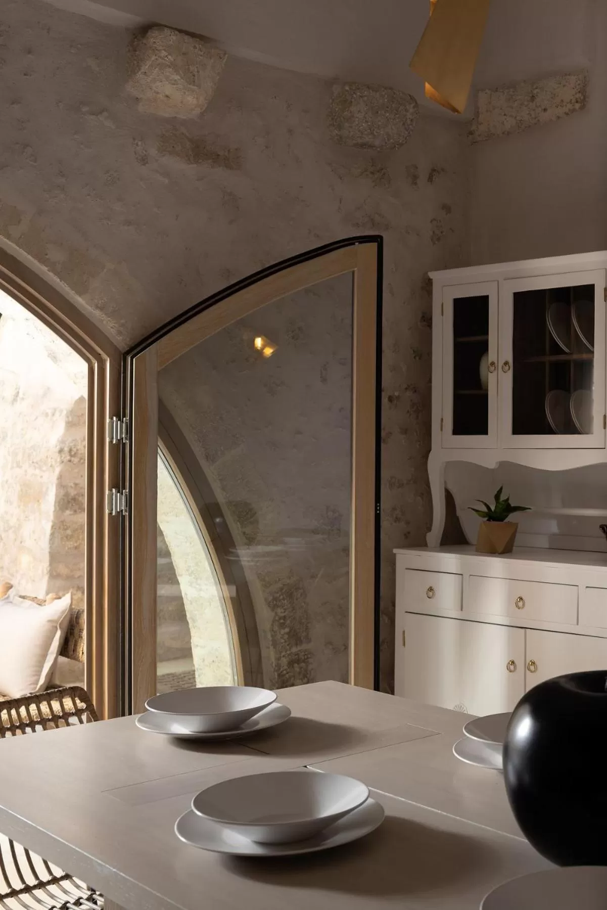 Kitchen or kitchenette in Sutor Chic Manor hotel