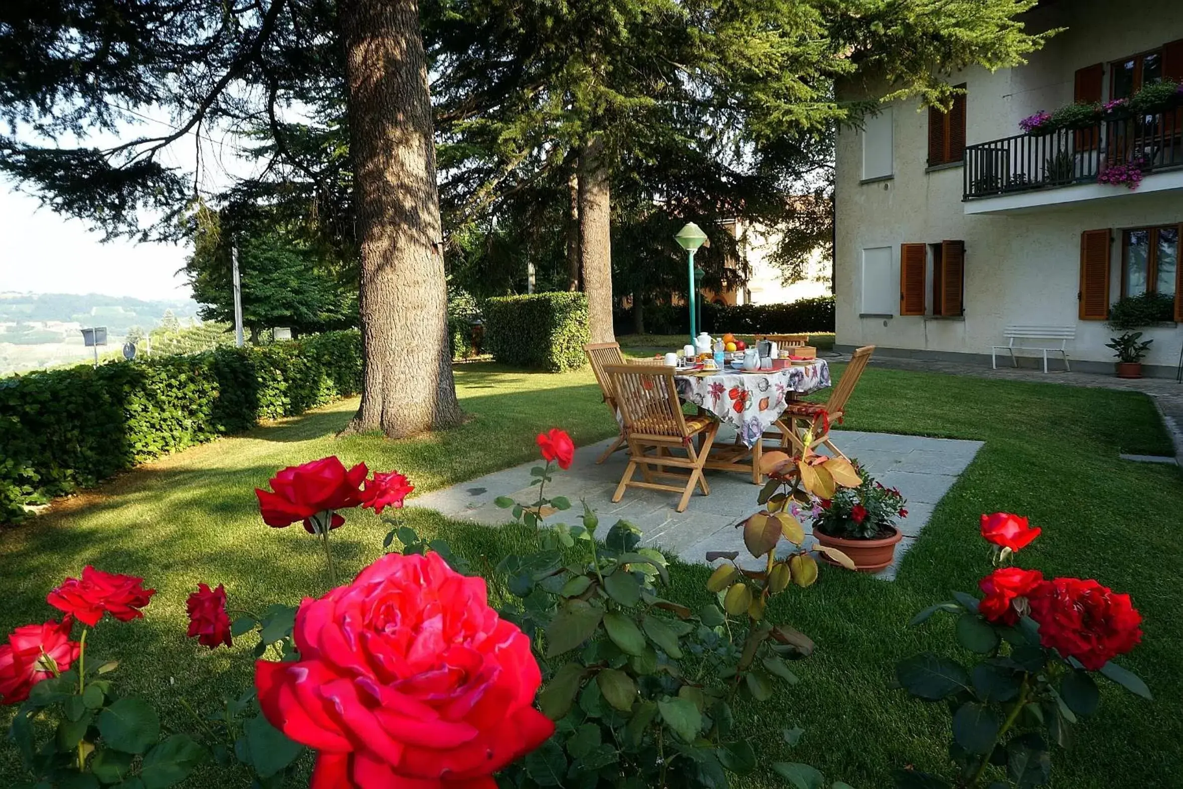 Garden in B&B Luna di Langa