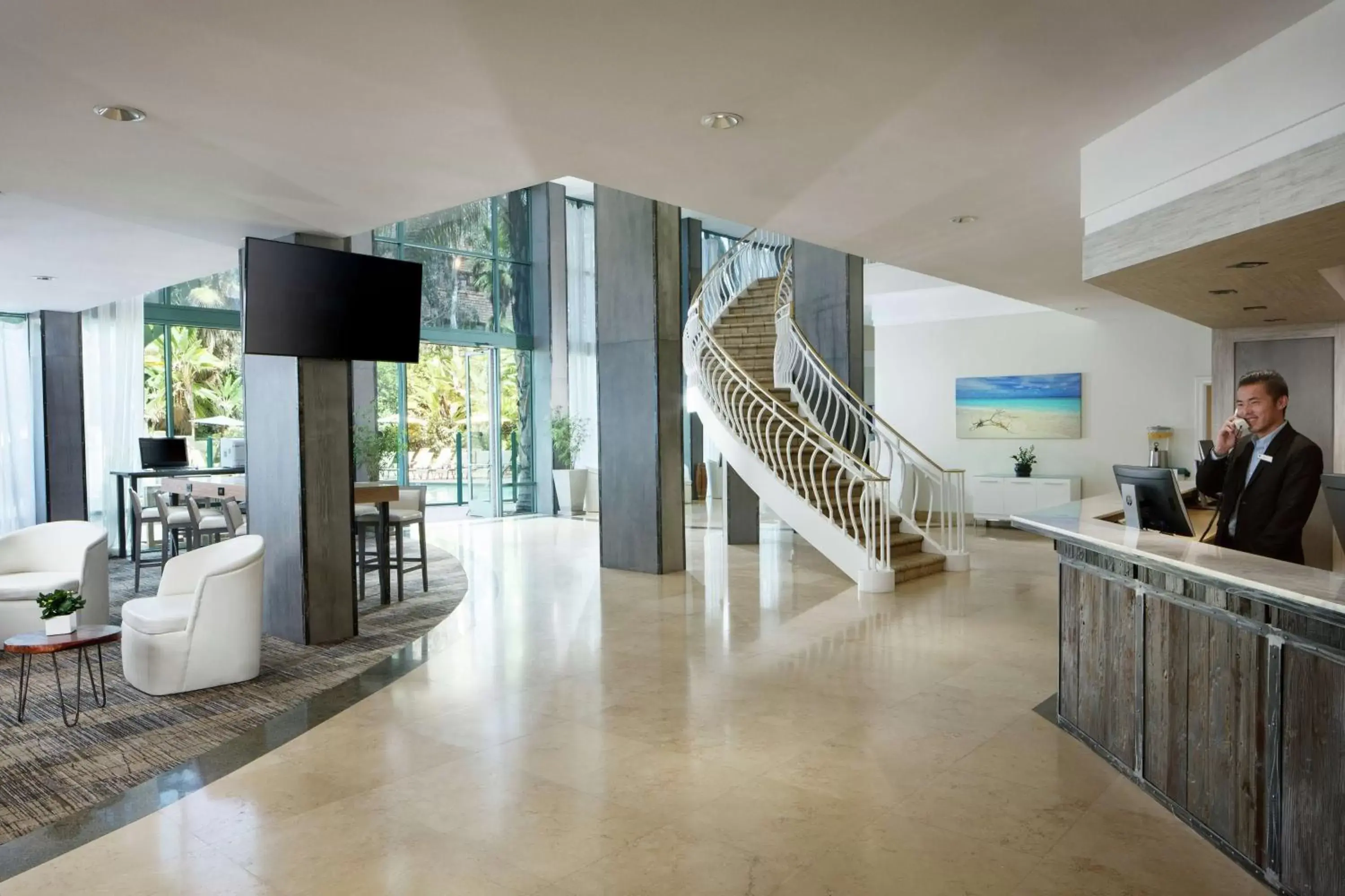 Lobby or reception, Lobby/Reception in DoubleTree By Hilton San Diego Hotel Circle