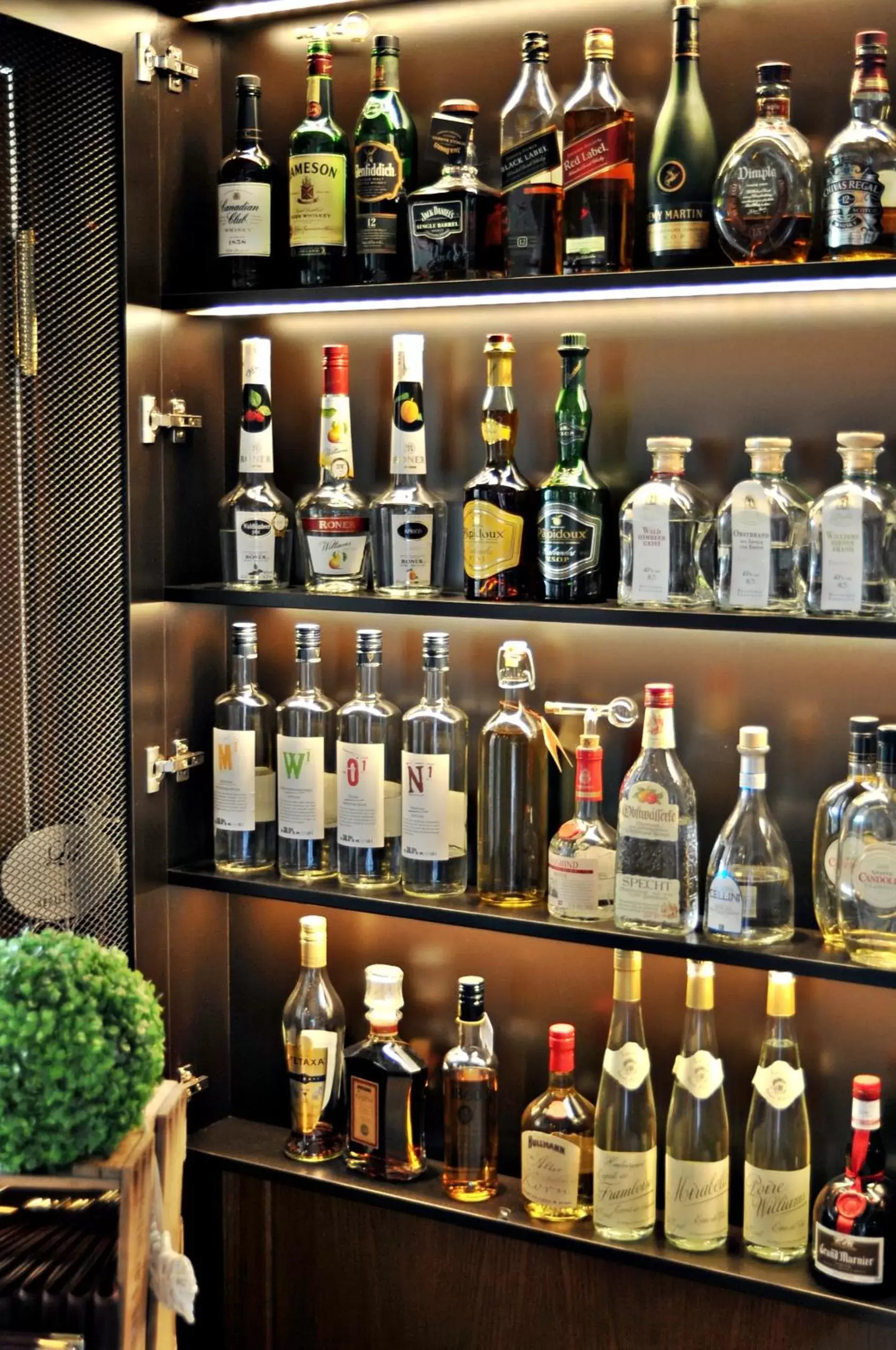 Alcoholic drinks in Hotel Restaurant Bürgerklause Tapken