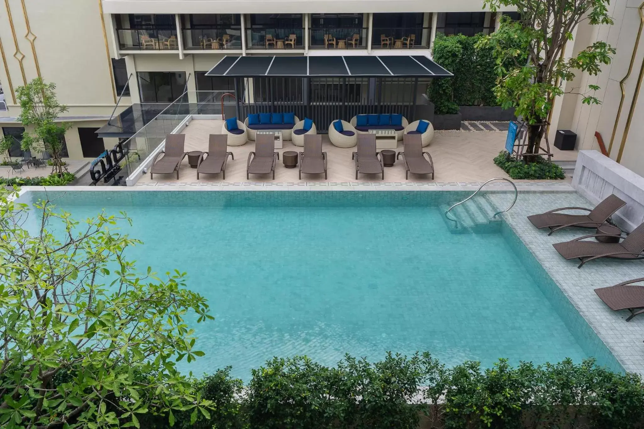 Swimming pool, Pool View in Centra by Centara Hotel Bangkok Phra Nakhon