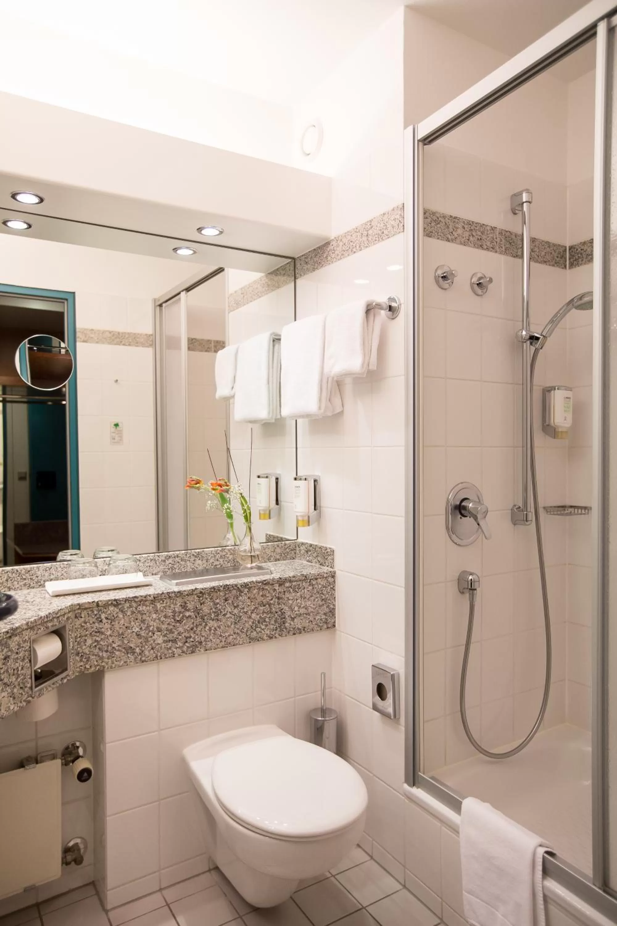 Bathroom in Seminaris Hotel Leipzig