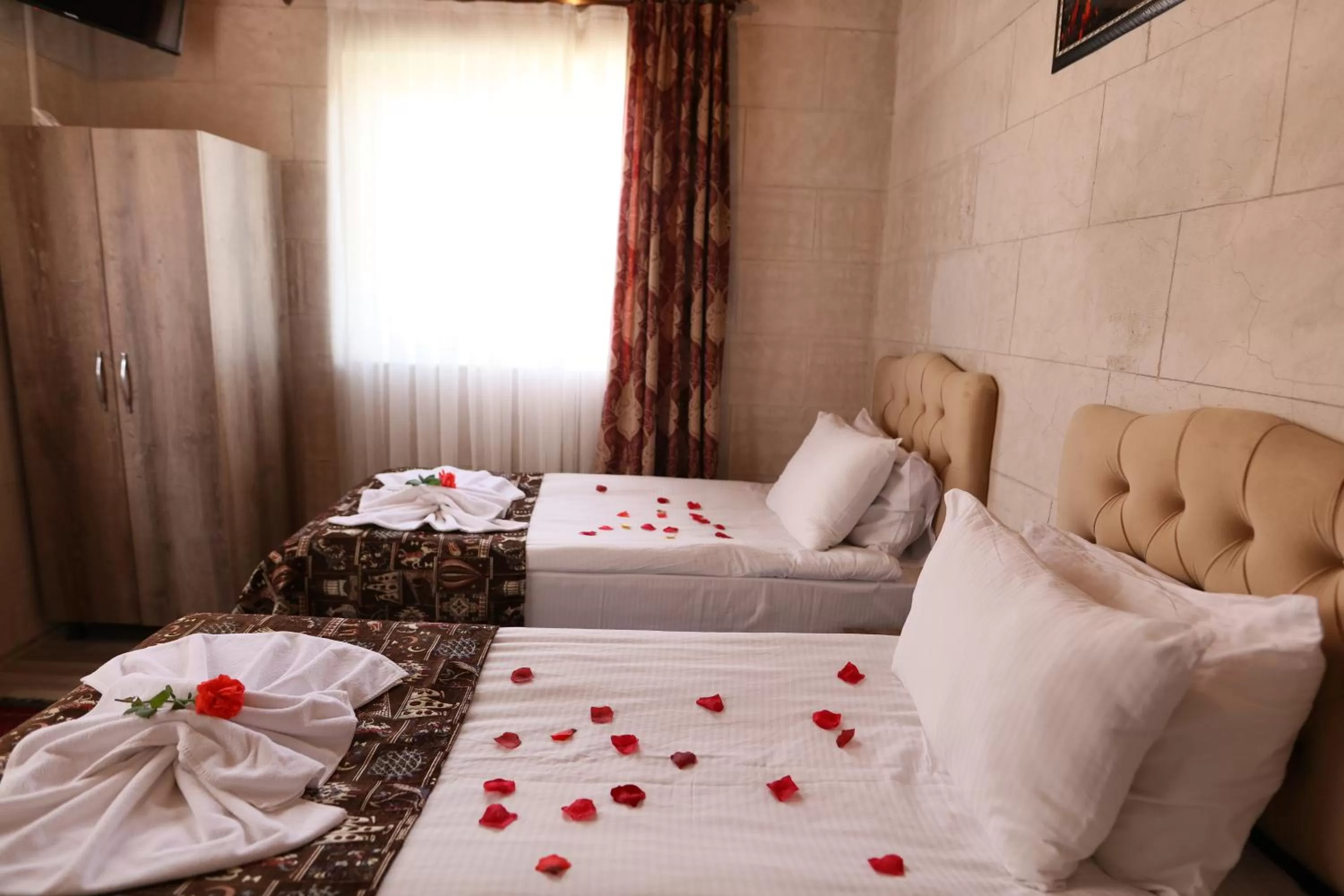 Bed in Epoch Stone House