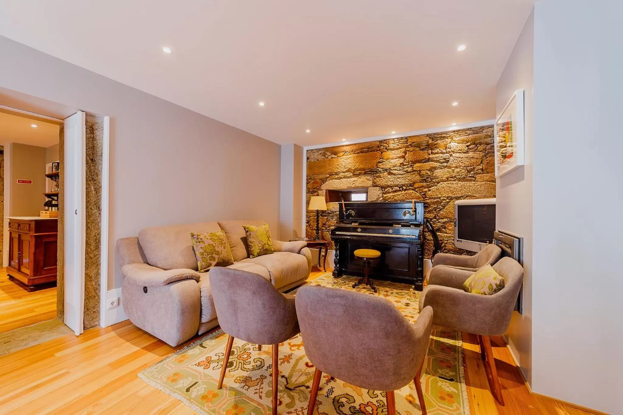 Living room in Casa de Valcova - Boutique Hotel