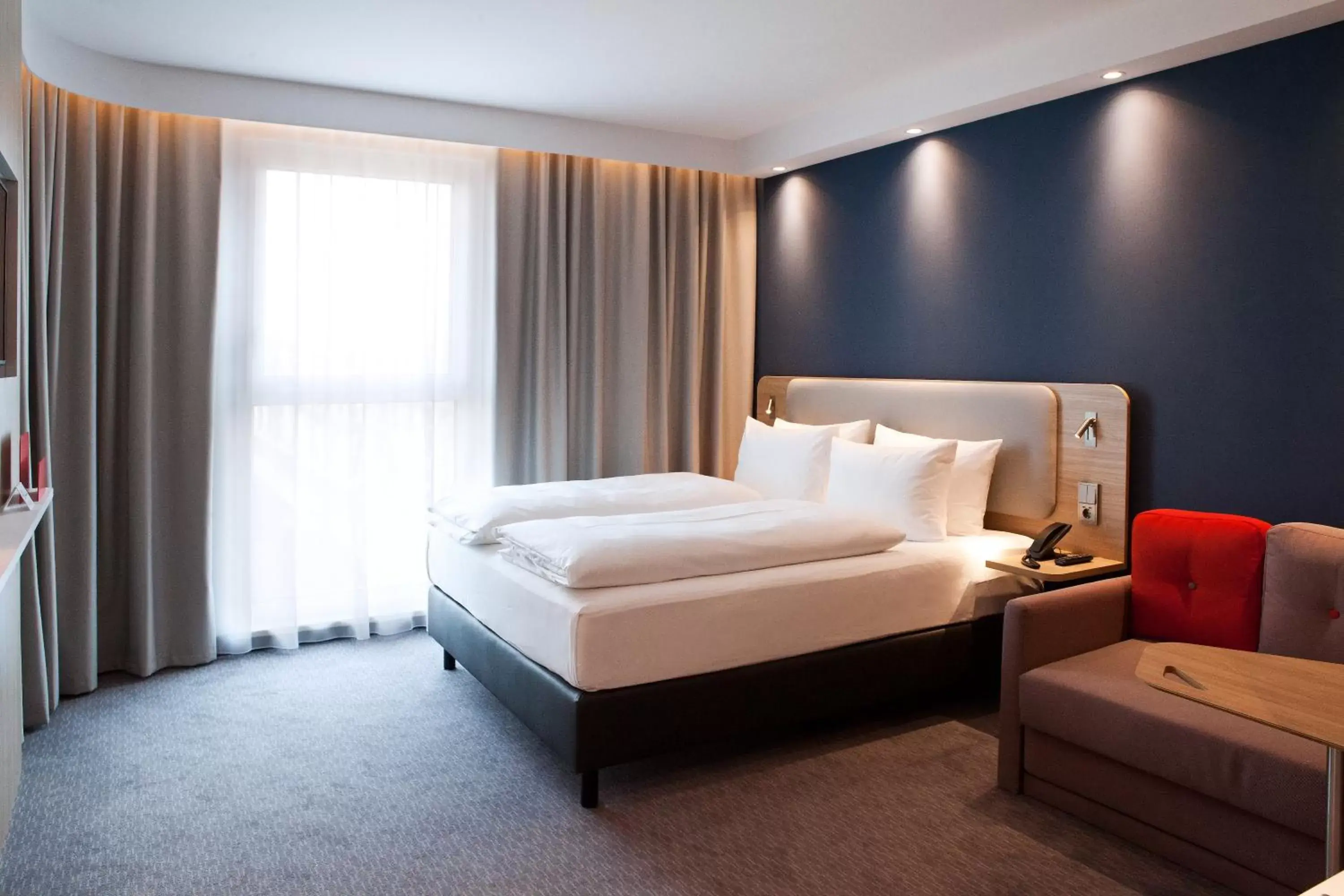 Bed in Holiday Inn Express - Offenburg, an IHG Hotel