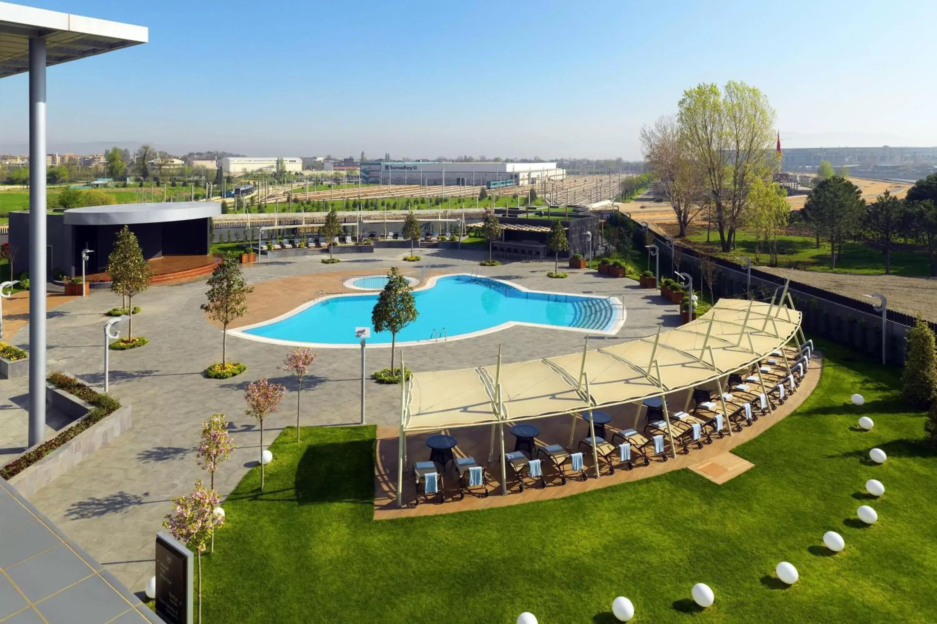 Swimming pool, Pool View in Sheraton Bursa Hotel