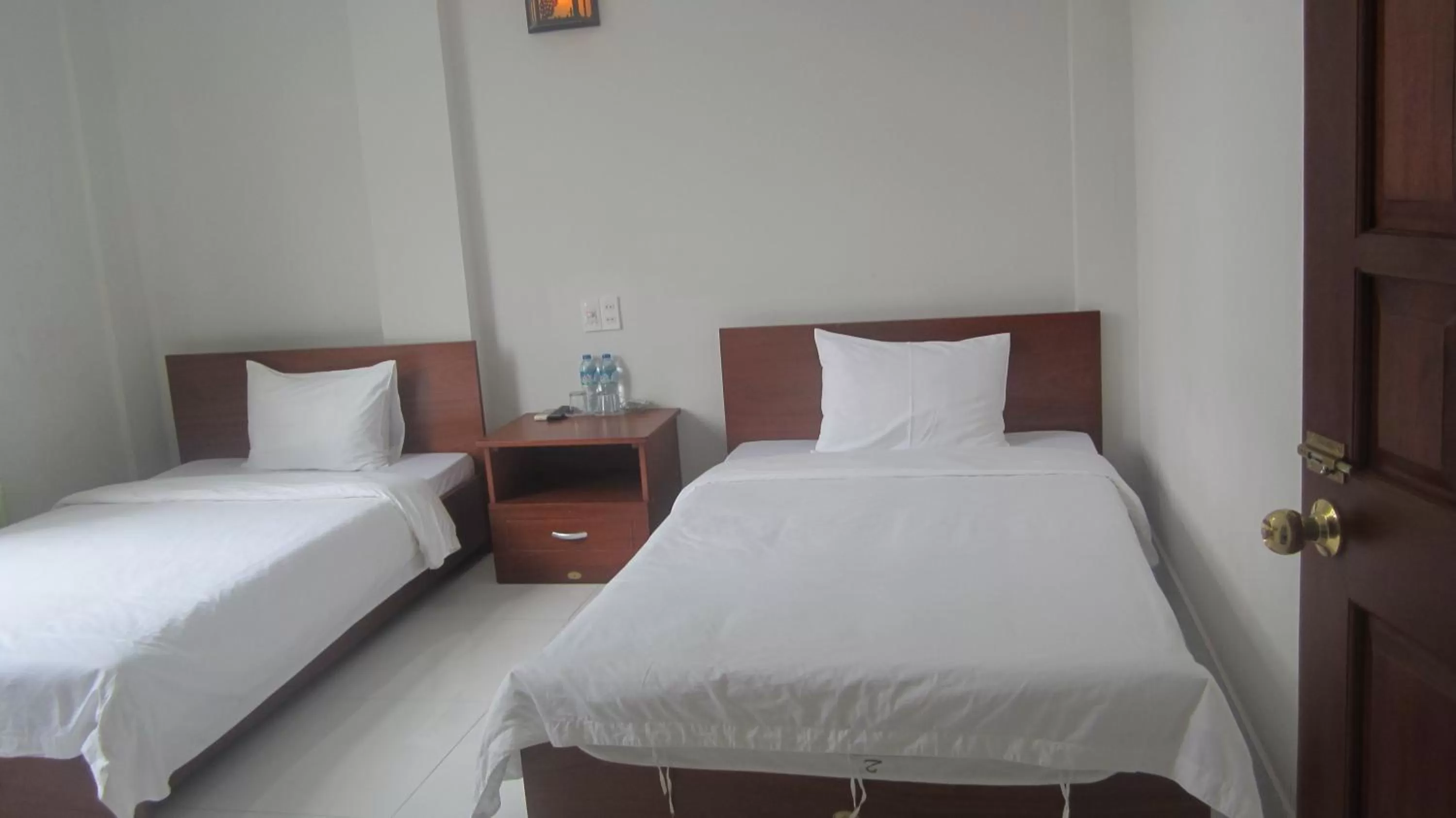 Bed in Cong Doan Gia Lai Hotel