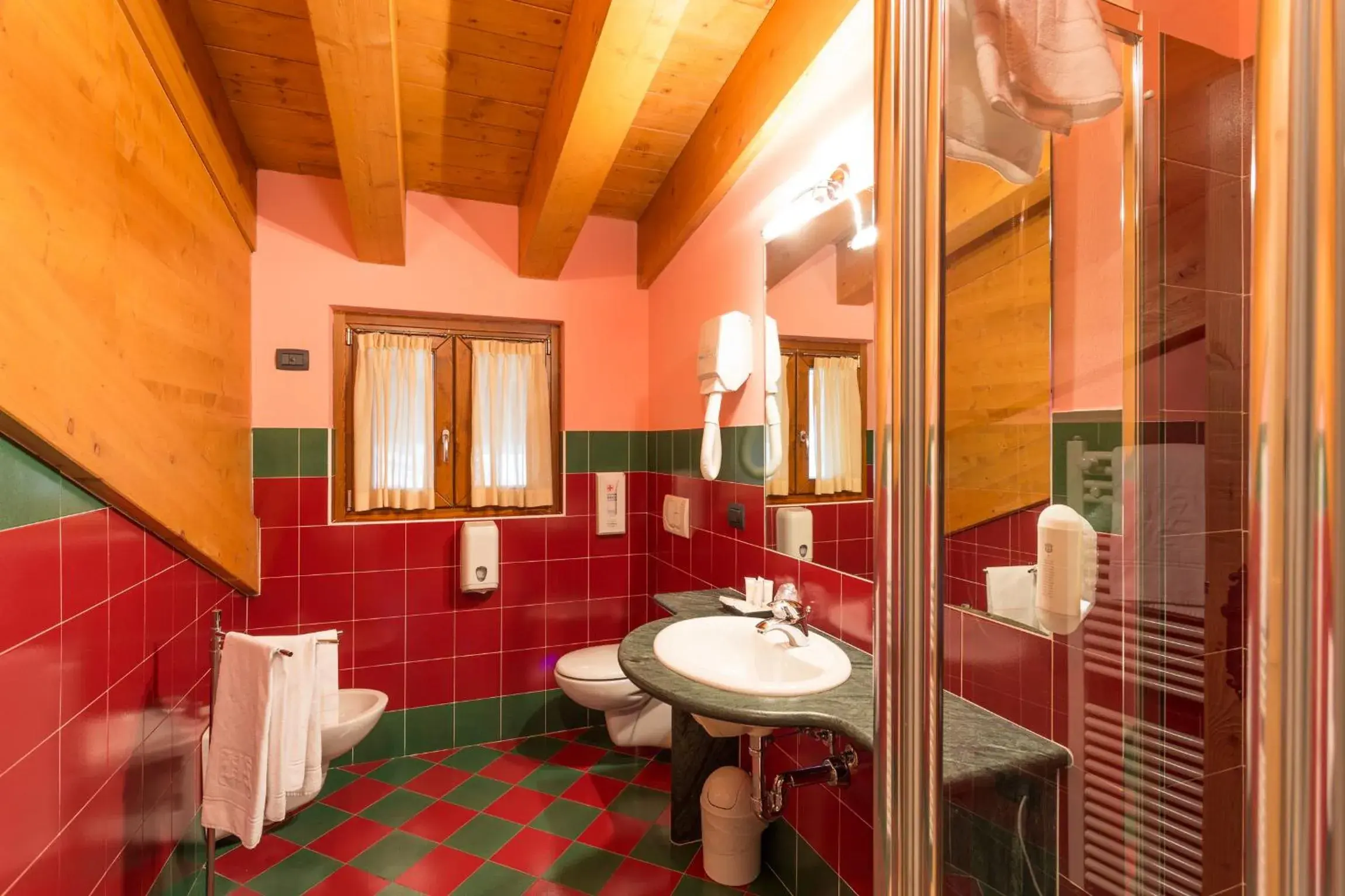 Toilet, Bathroom in Hotel Arisch