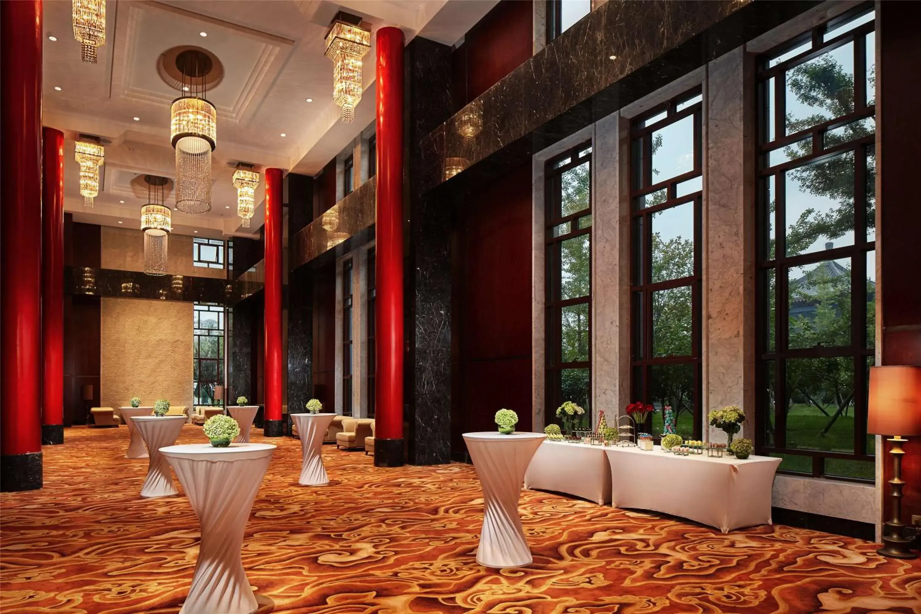 Meeting/conference room, Restaurant/Places to Eat in Hilton Tianjin Eco City