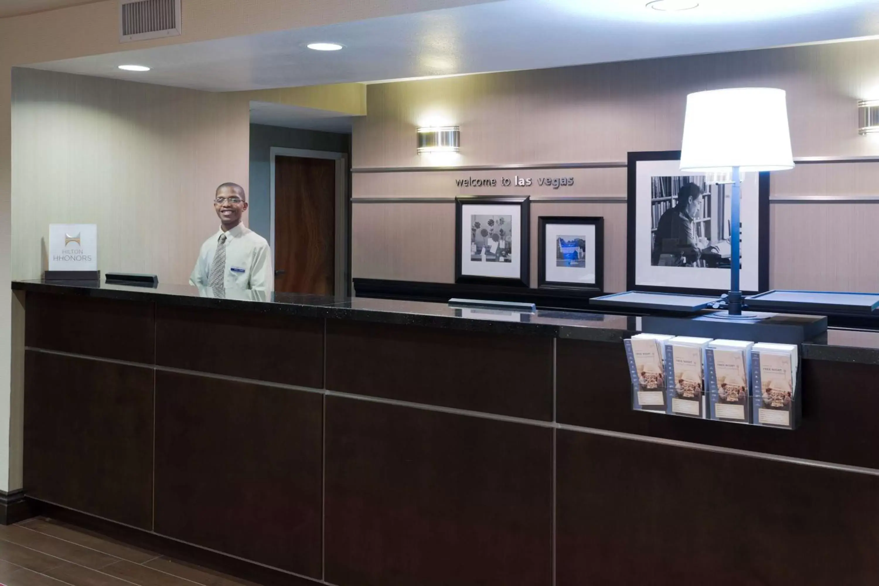 Lobby or reception in Hampton Inn Las Vegas/Summerlin Lobby or reception in Hampton Inn Las Vegas/Summerlin