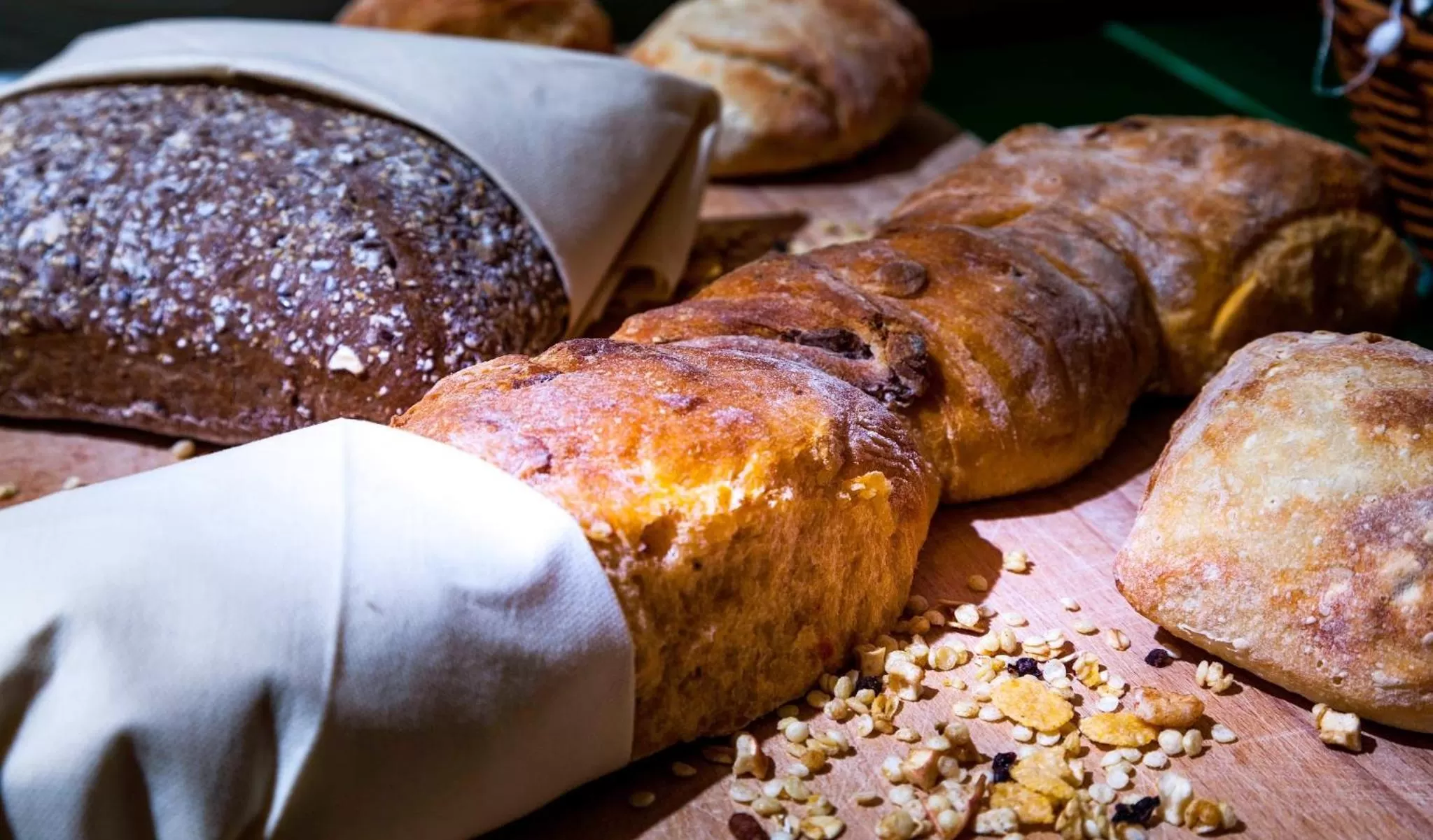 Buffet breakfast in Villa Medici Hotel & Restaurant