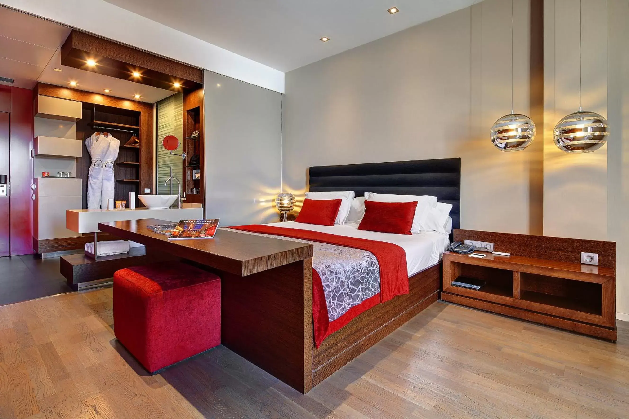 Bedroom in Olivia Plaza Hotel