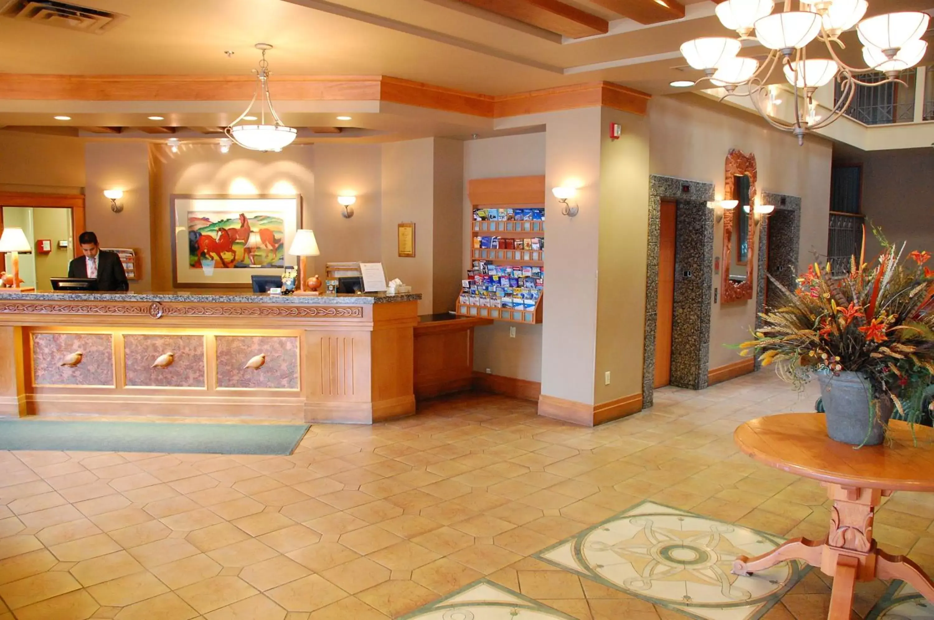 Lobby or reception in Banff Ptarmigan Inn Lobby or reception in Banff Ptarmigan Inn