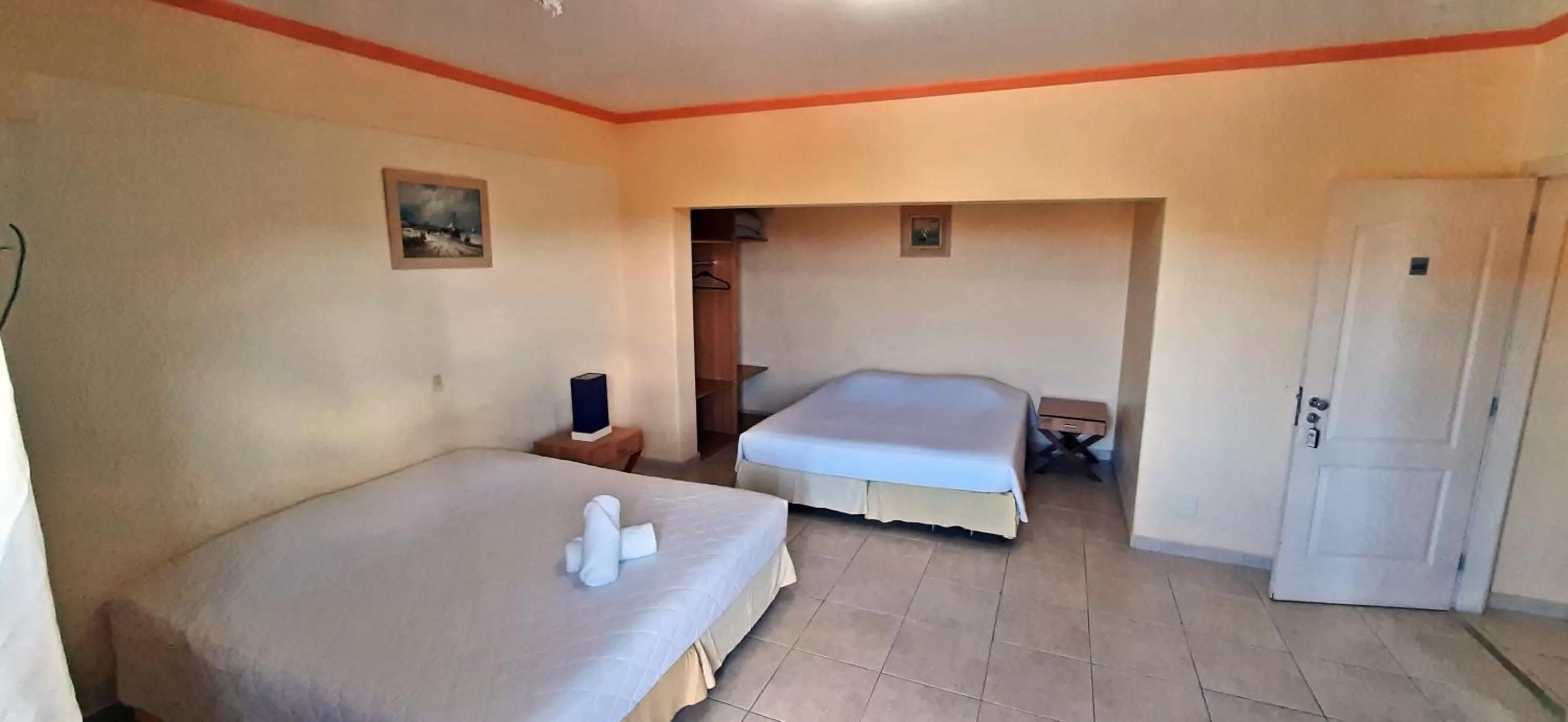 Bed in Hotel Canto do Atlântico