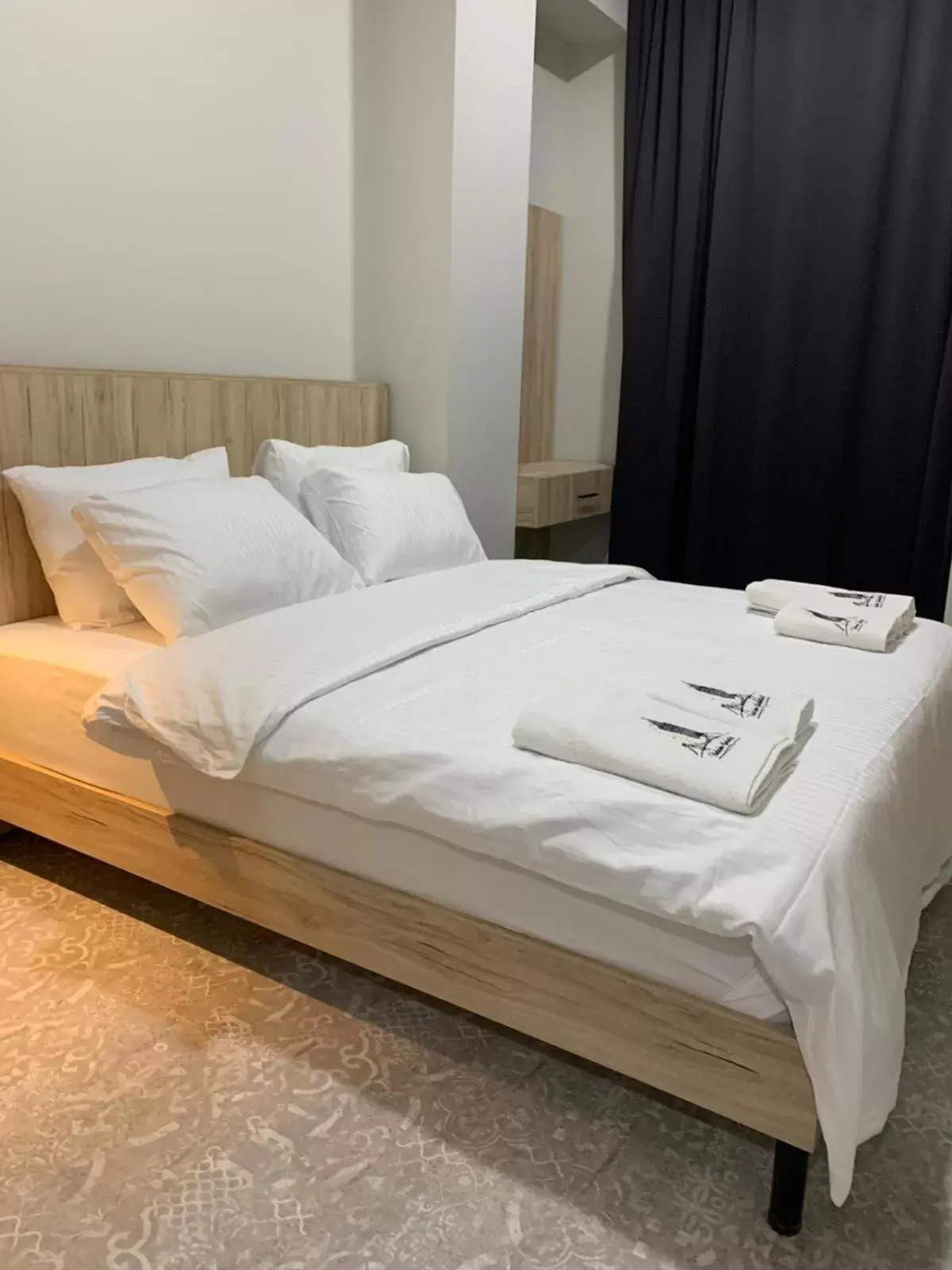Bed in Taksim Galatist Hotel