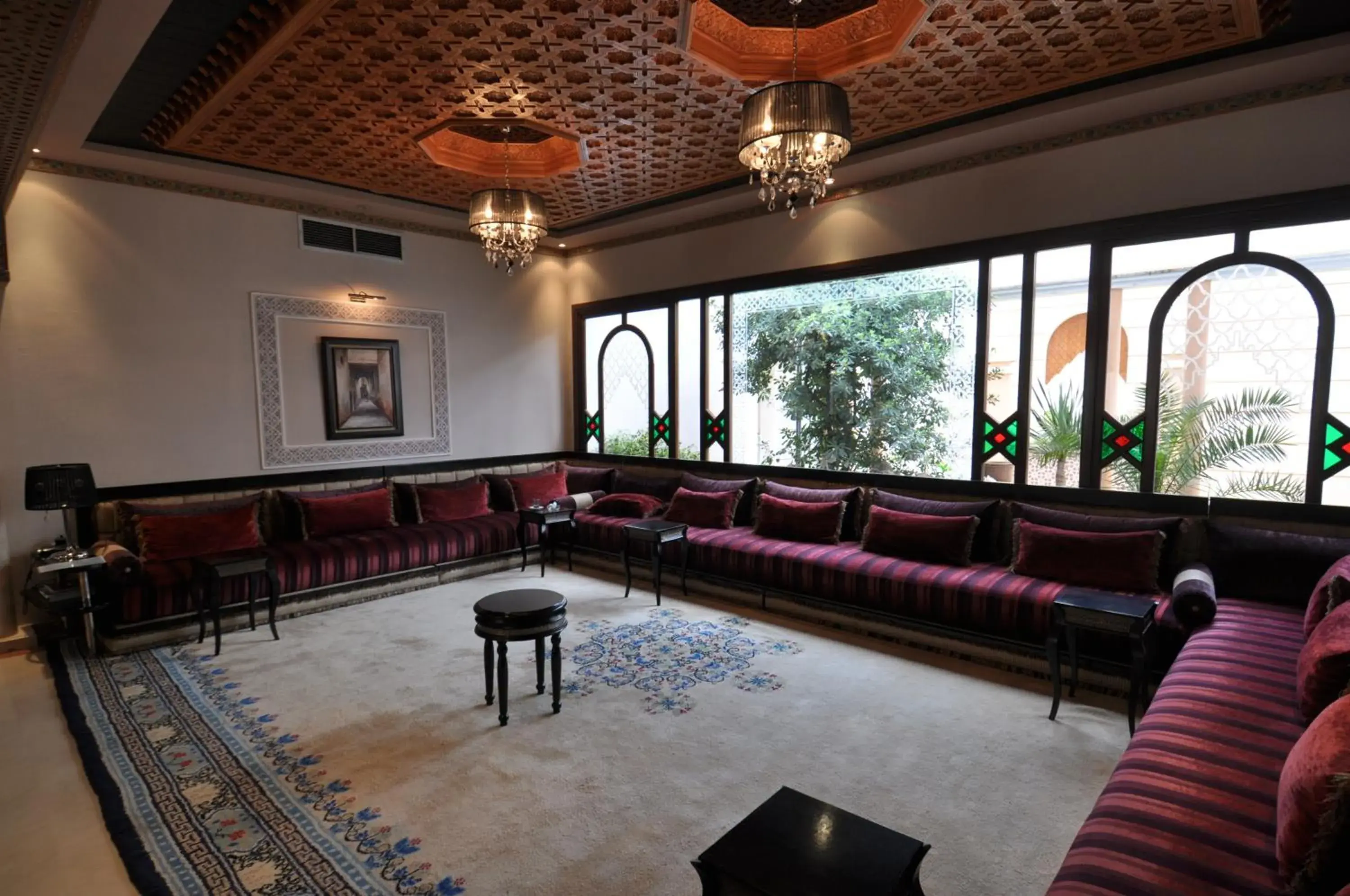 Lounge or bar in Hôtel Wassim