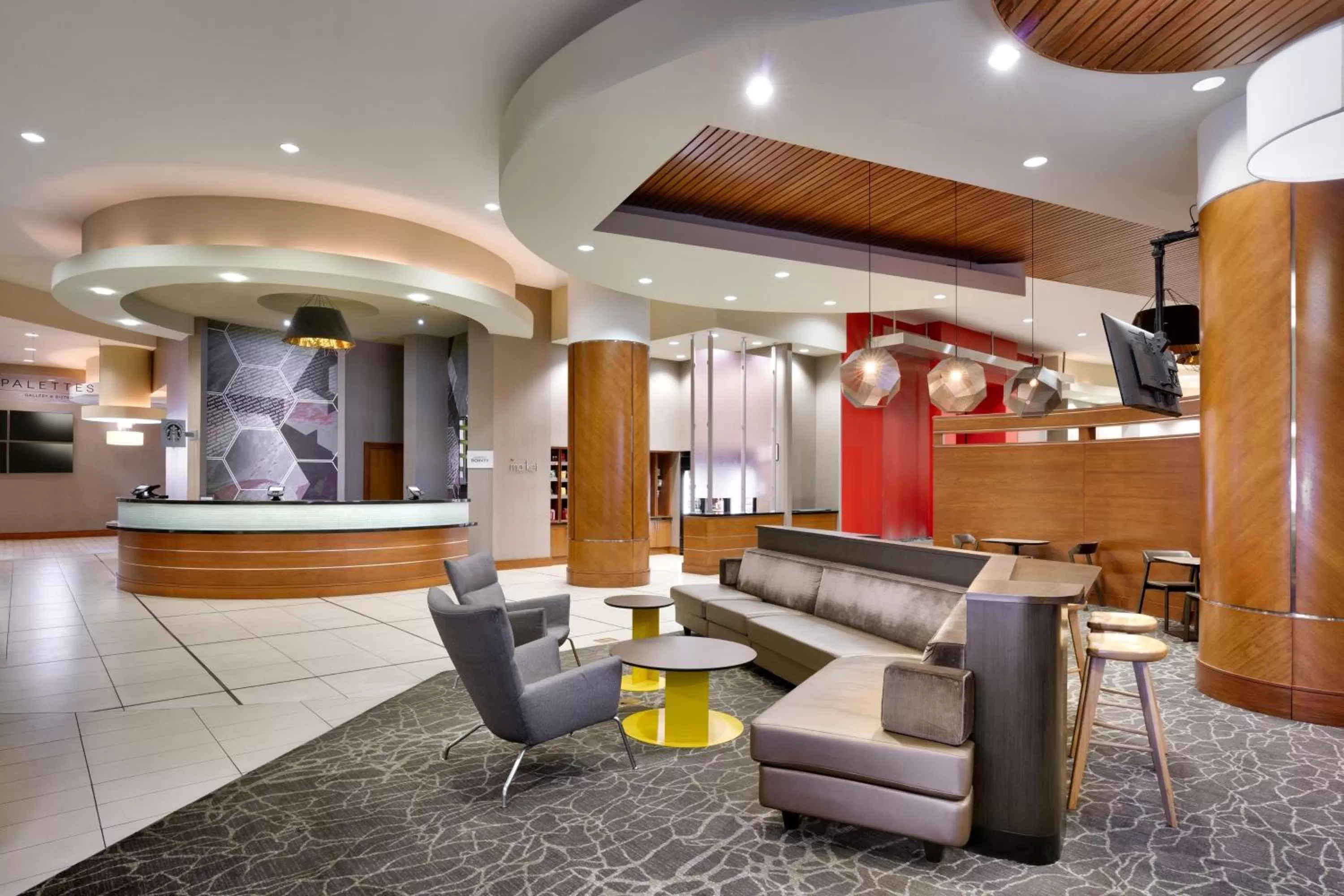 Lobby or reception in SpringHill Suites by Marriott Las Vegas Convention Center