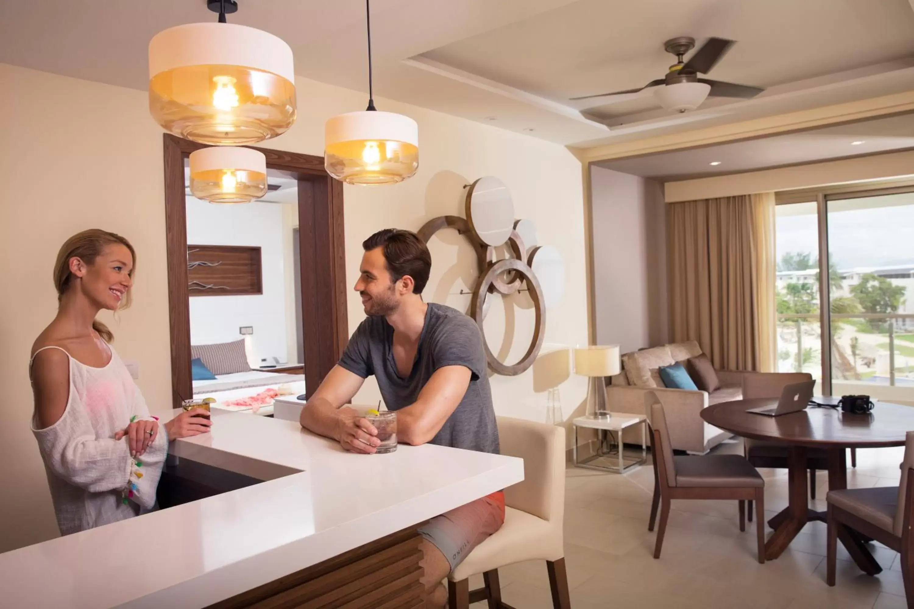 Living room in Royalton Negril, An Autograph Collection All-Inclusive Resort Living room in Royalton Negril, An Autograph Collection All-Inclusive Resort