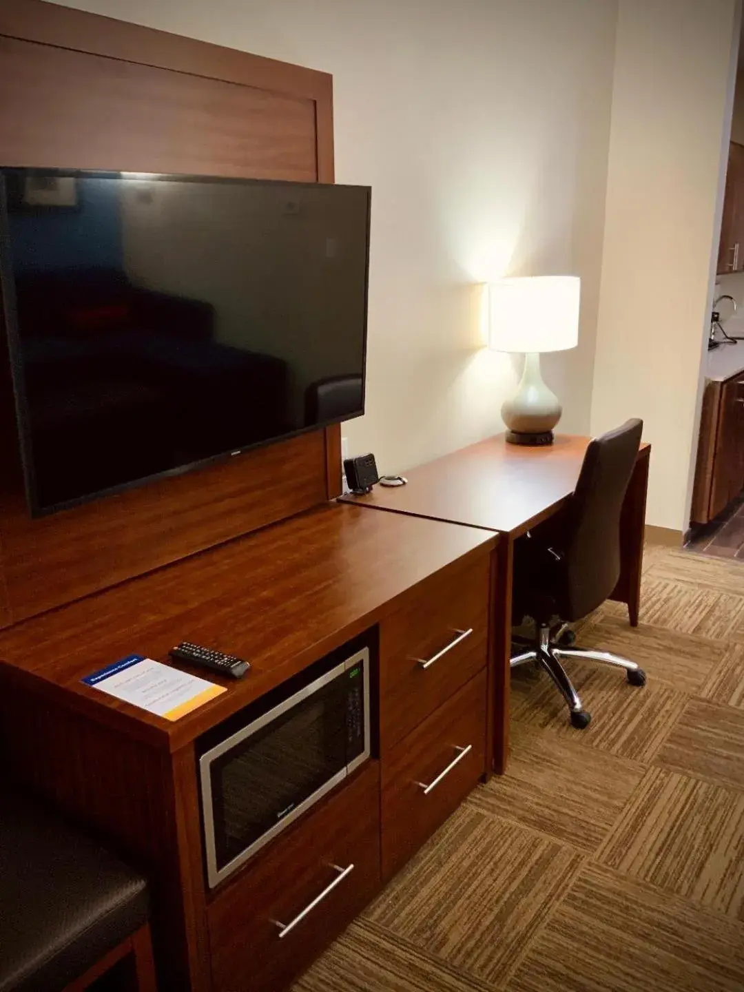 TV/Entertainment Center in Comfort Suites