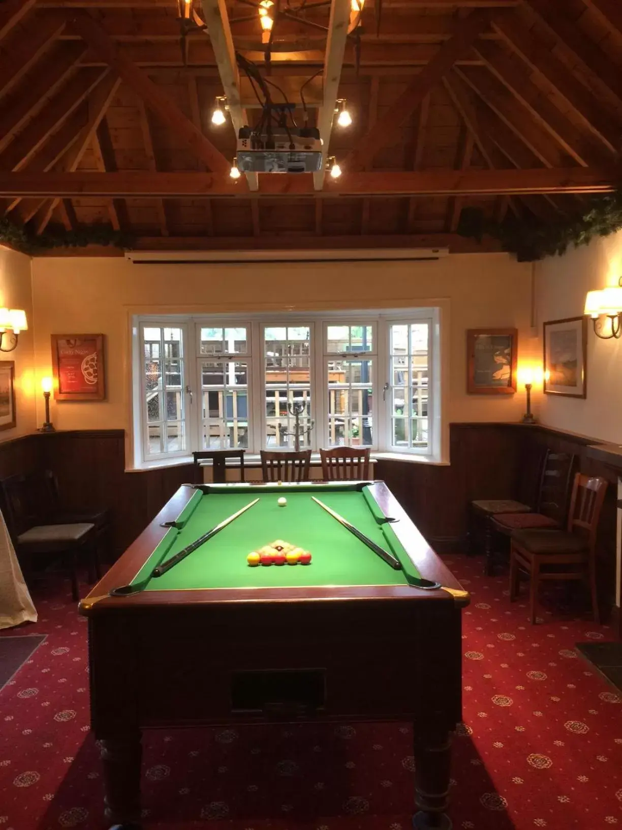 Activities, Billiards in The Wheatsheaf Inn