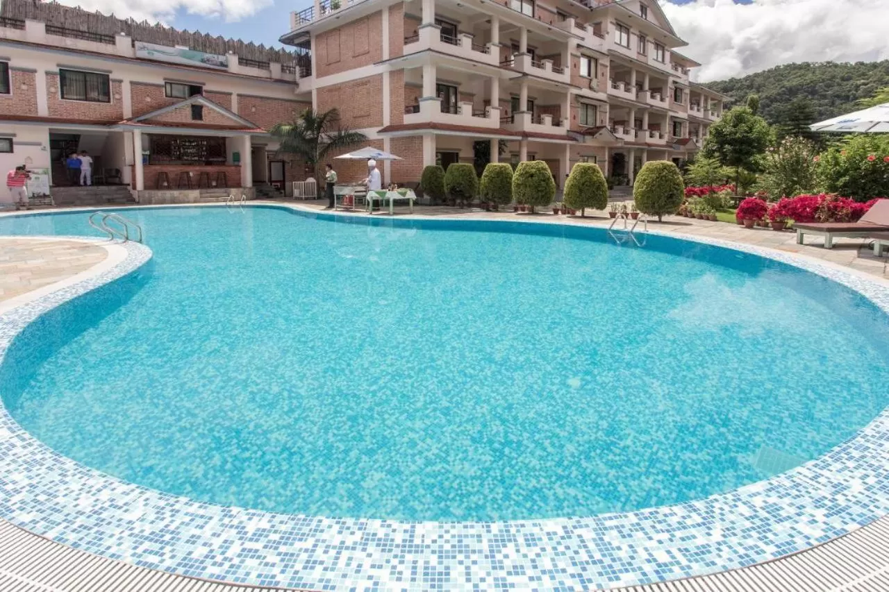 View (from property/room), Swimming Pool in Mount Kailash Resort