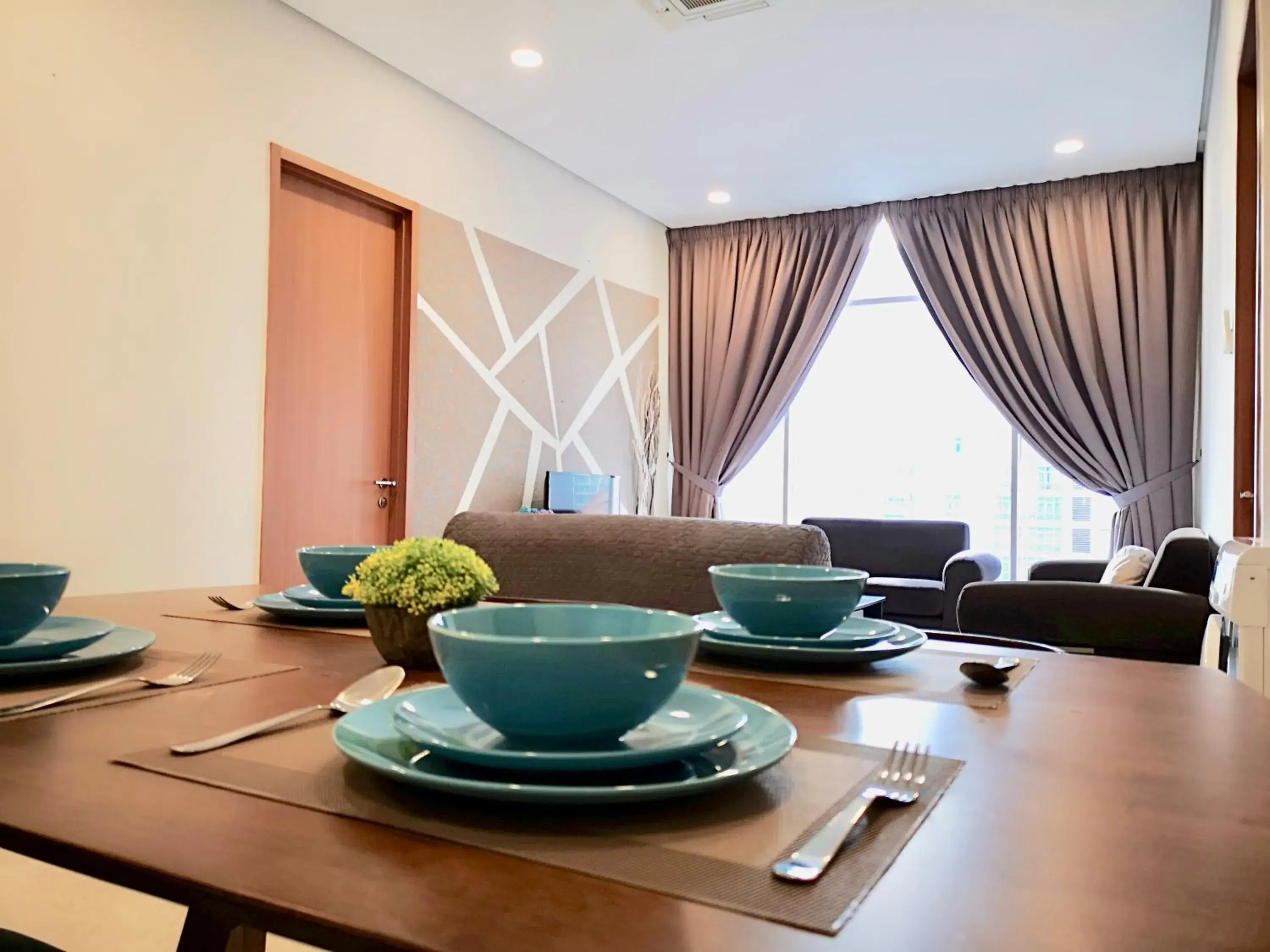 Dining Area in Soho Suites KLCC by the Betty Roux