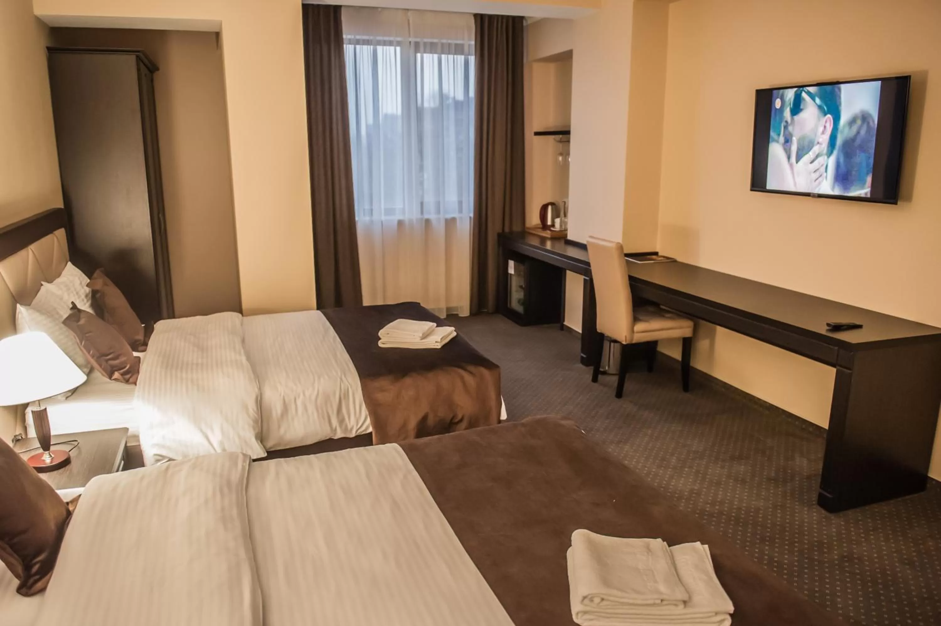 Bed in Bernardazzi Grand Hotel