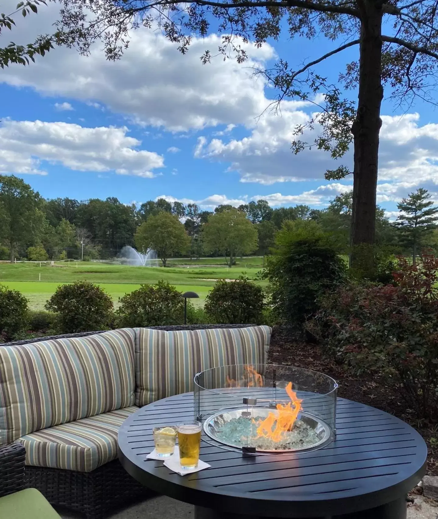 Patio in Turf Valley Resort