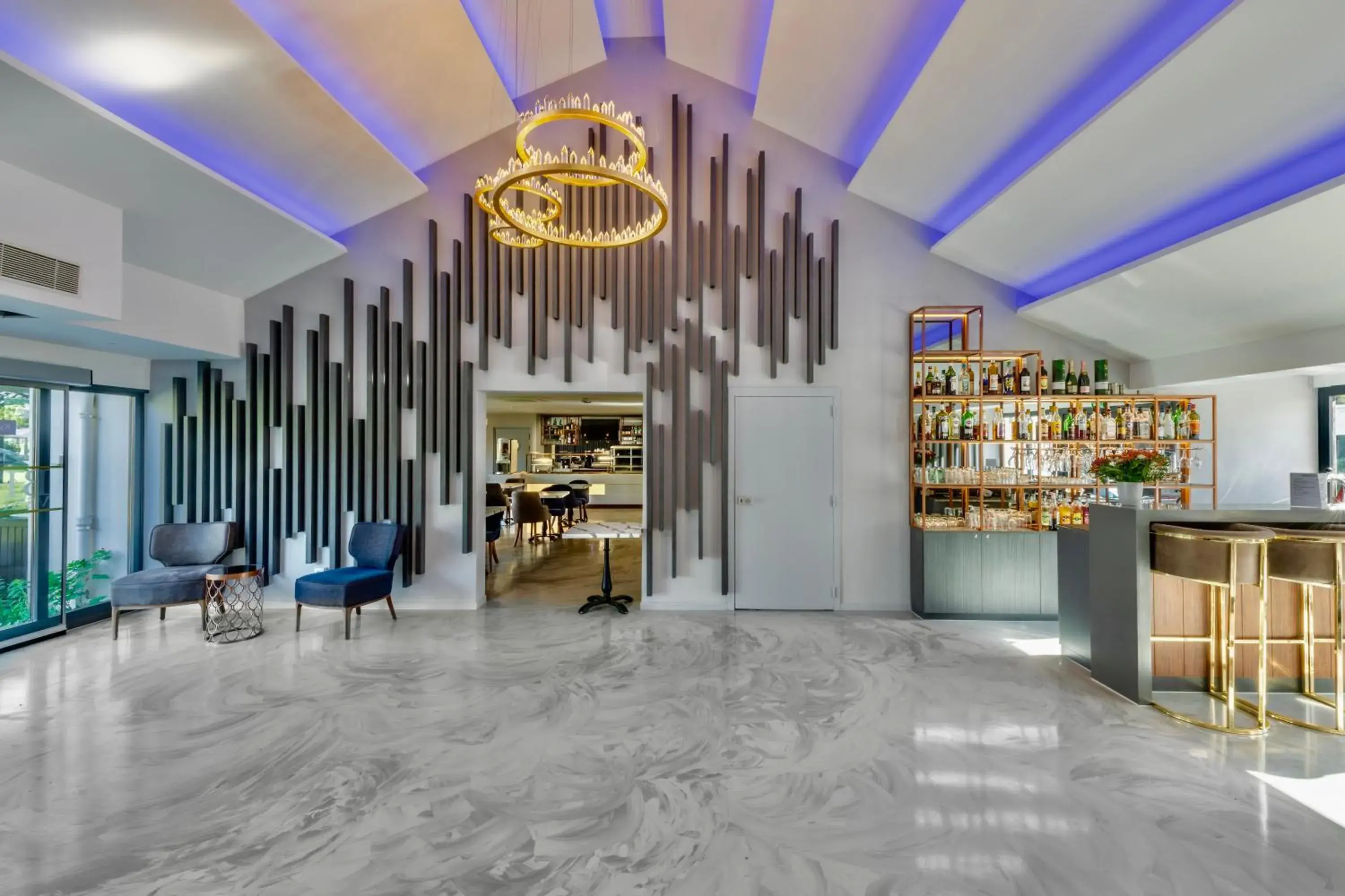 Lobby or reception in Kyriad Hotel Meaux Lobby or reception in Kyriad Hotel Meaux