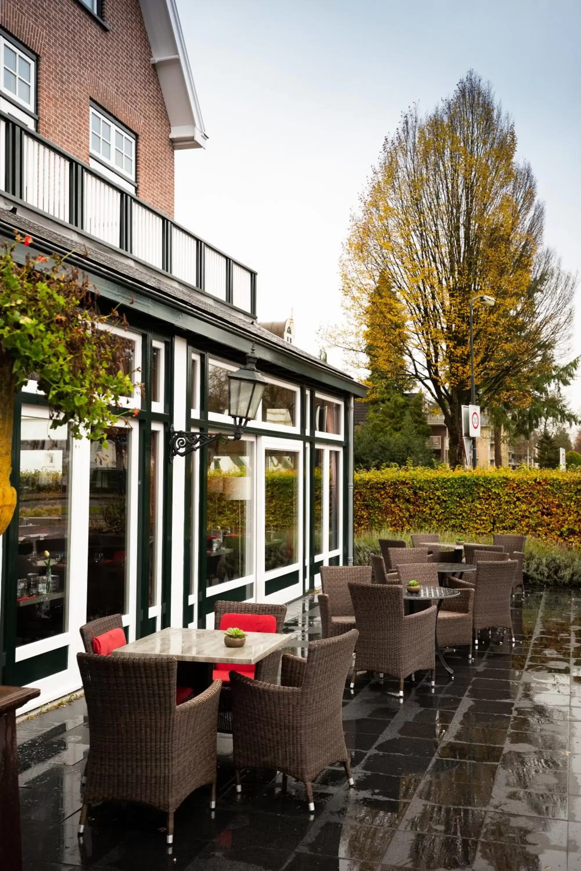 Balcony/Terrace in Bastion Hotel Apeldoorn Het Loo