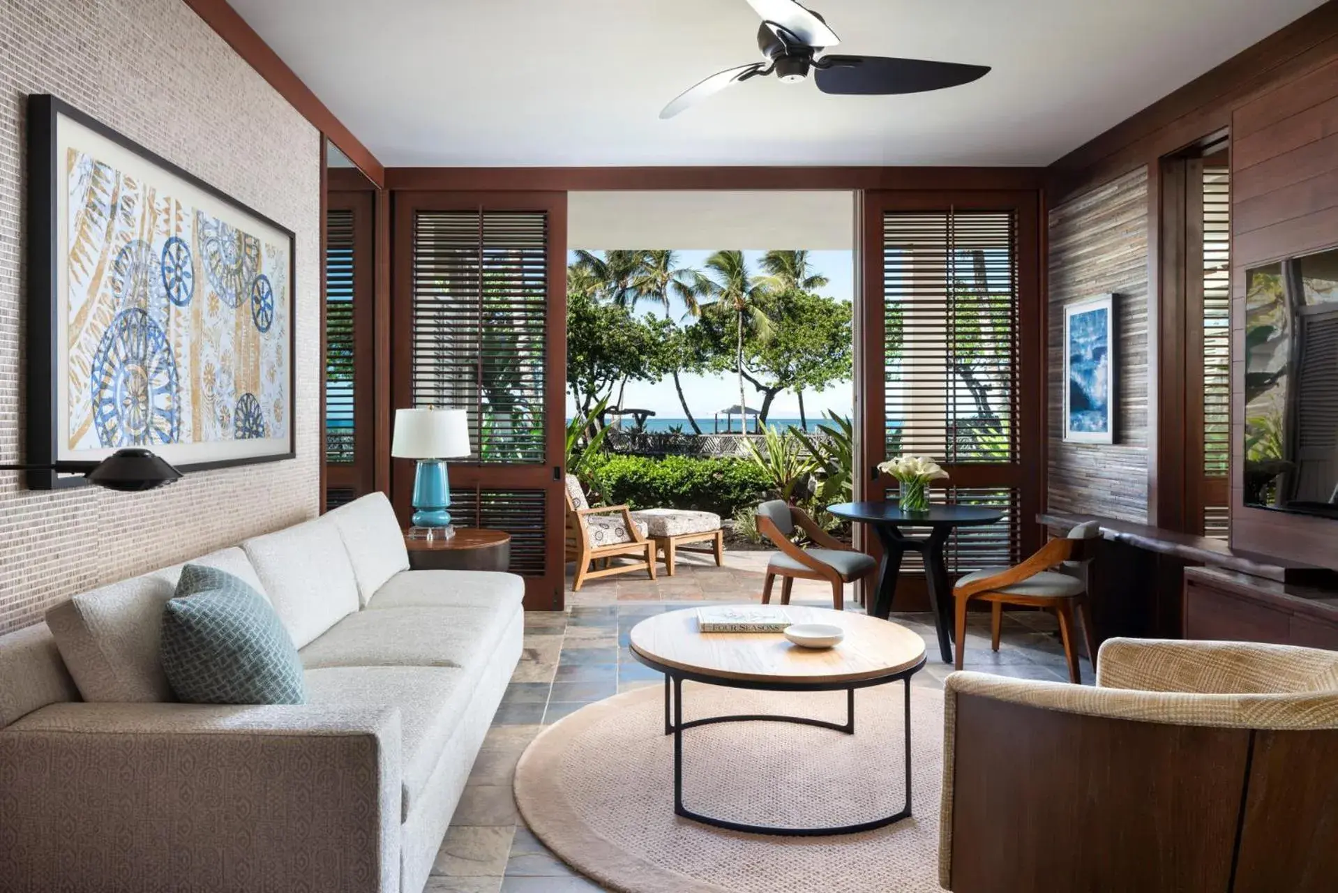 Living room in Four Seasons Resort Hualalai