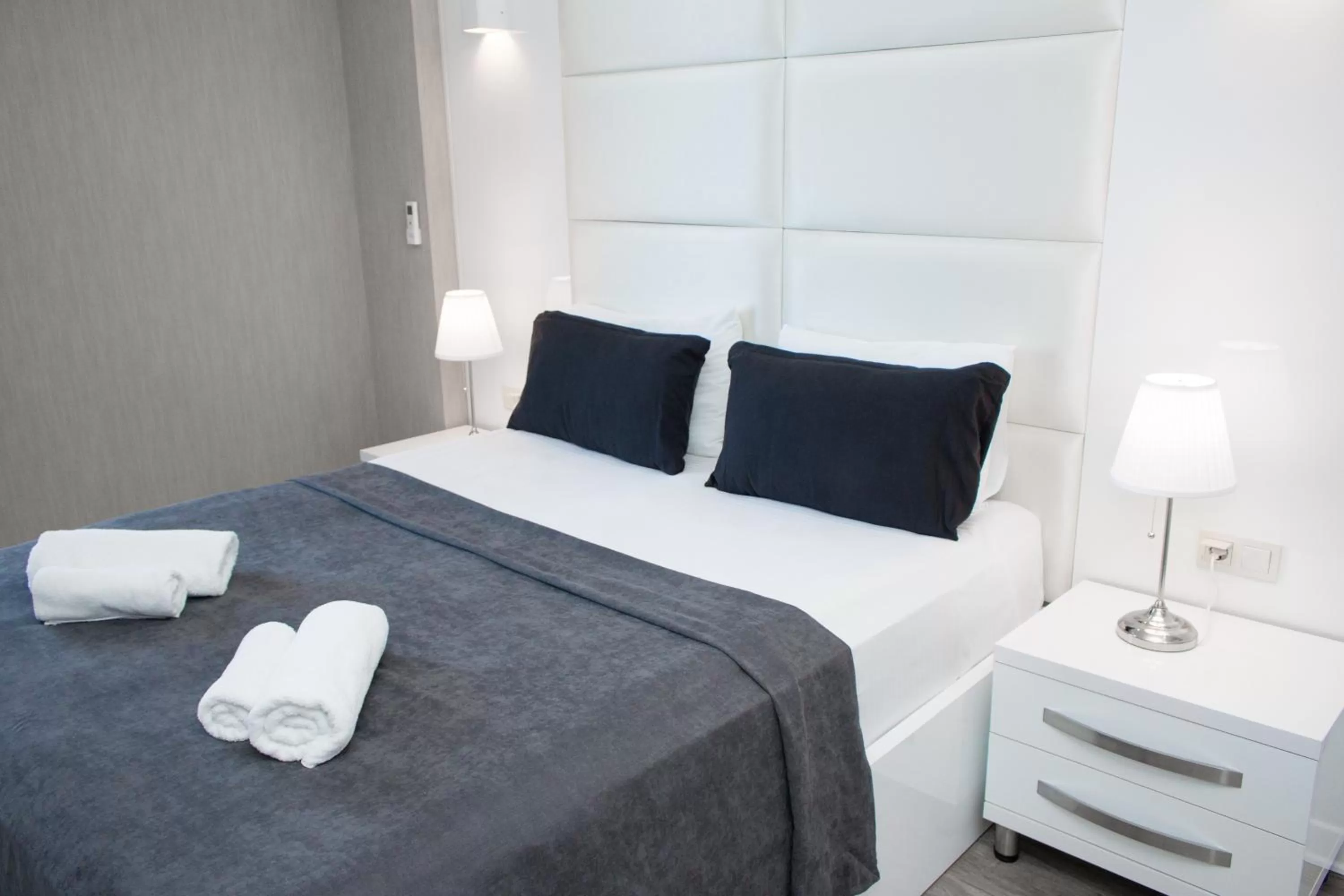 Bedroom, Bed in Holiday Lux Sea Towers Batumi