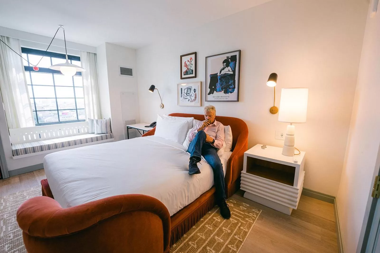 Bedroom, Bed in Virgin Hotels New Orleans