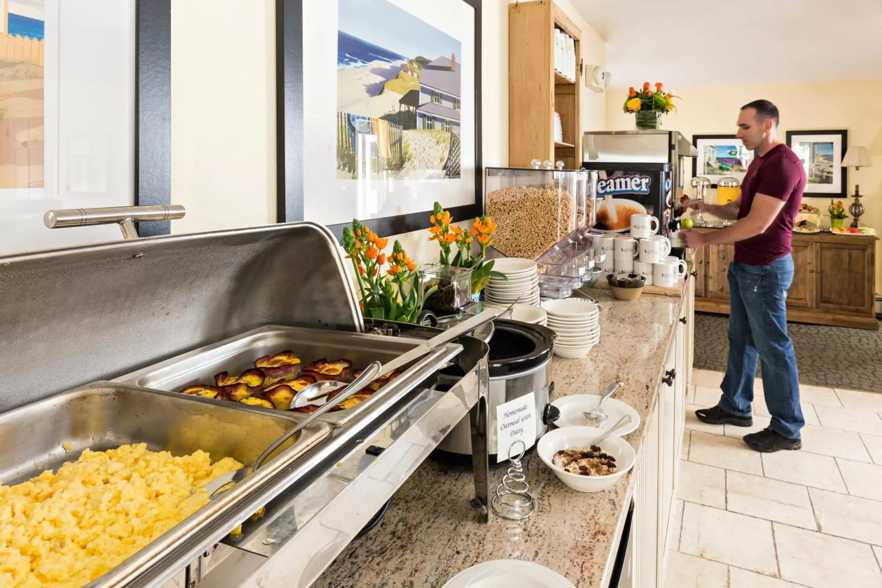 Buffet breakfast in Brass Key Guesthouse Adults Only Buffet breakfast in Brass Key Guesthouse Adults Only