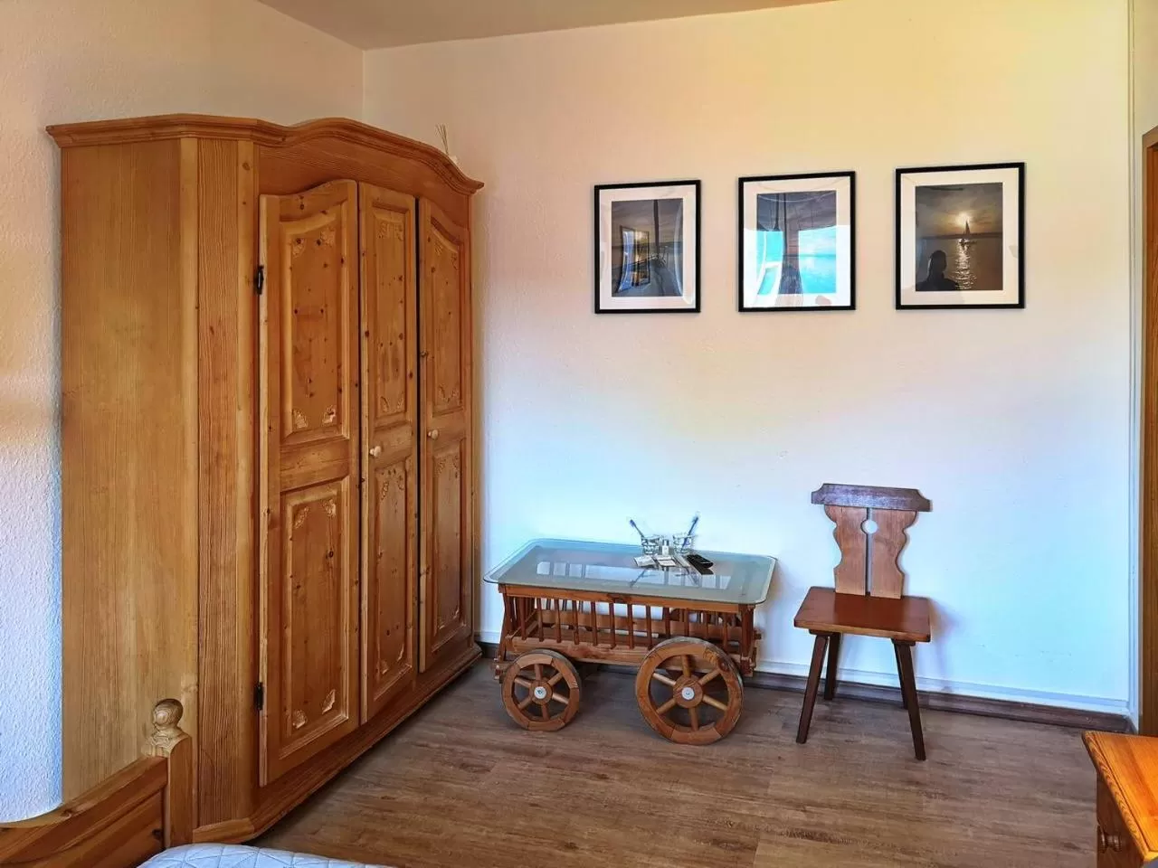 Seating area in Landlust Hotel