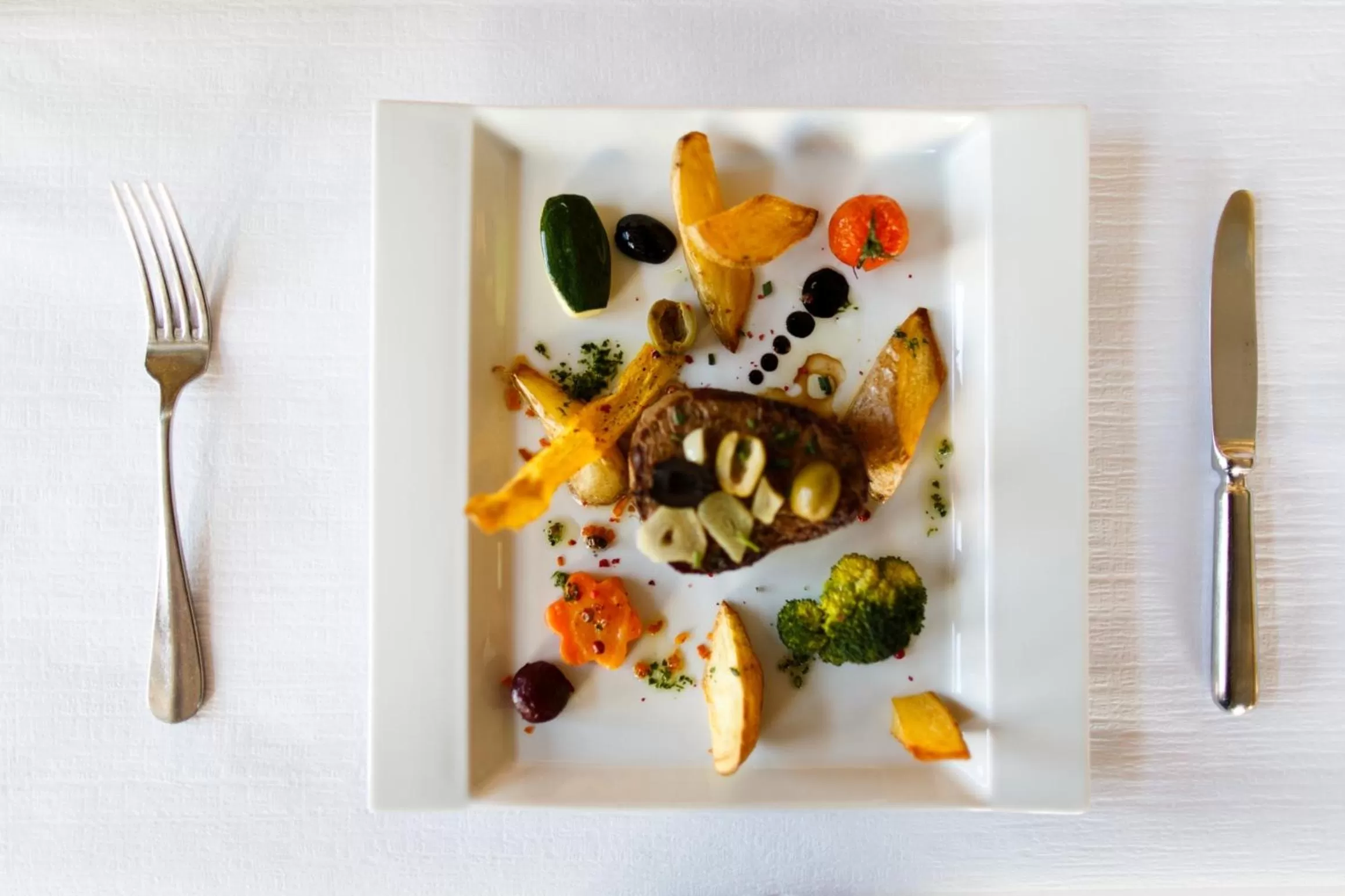 Food close-up in Hotel Bleichibeiz