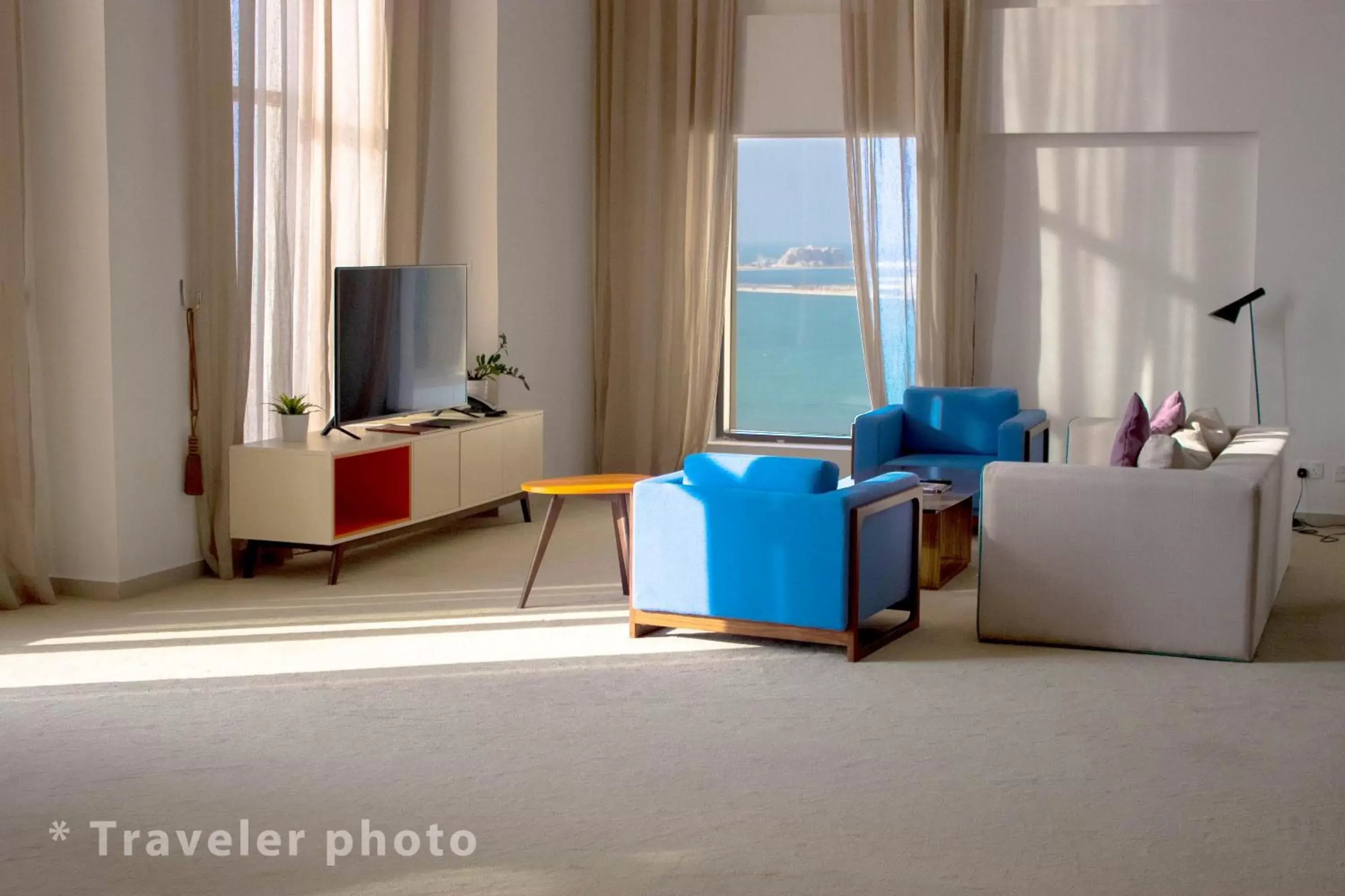 Living room, Seating Area in Ramada Hotel, Suites and Apartments by Wyndham Dubai JBR