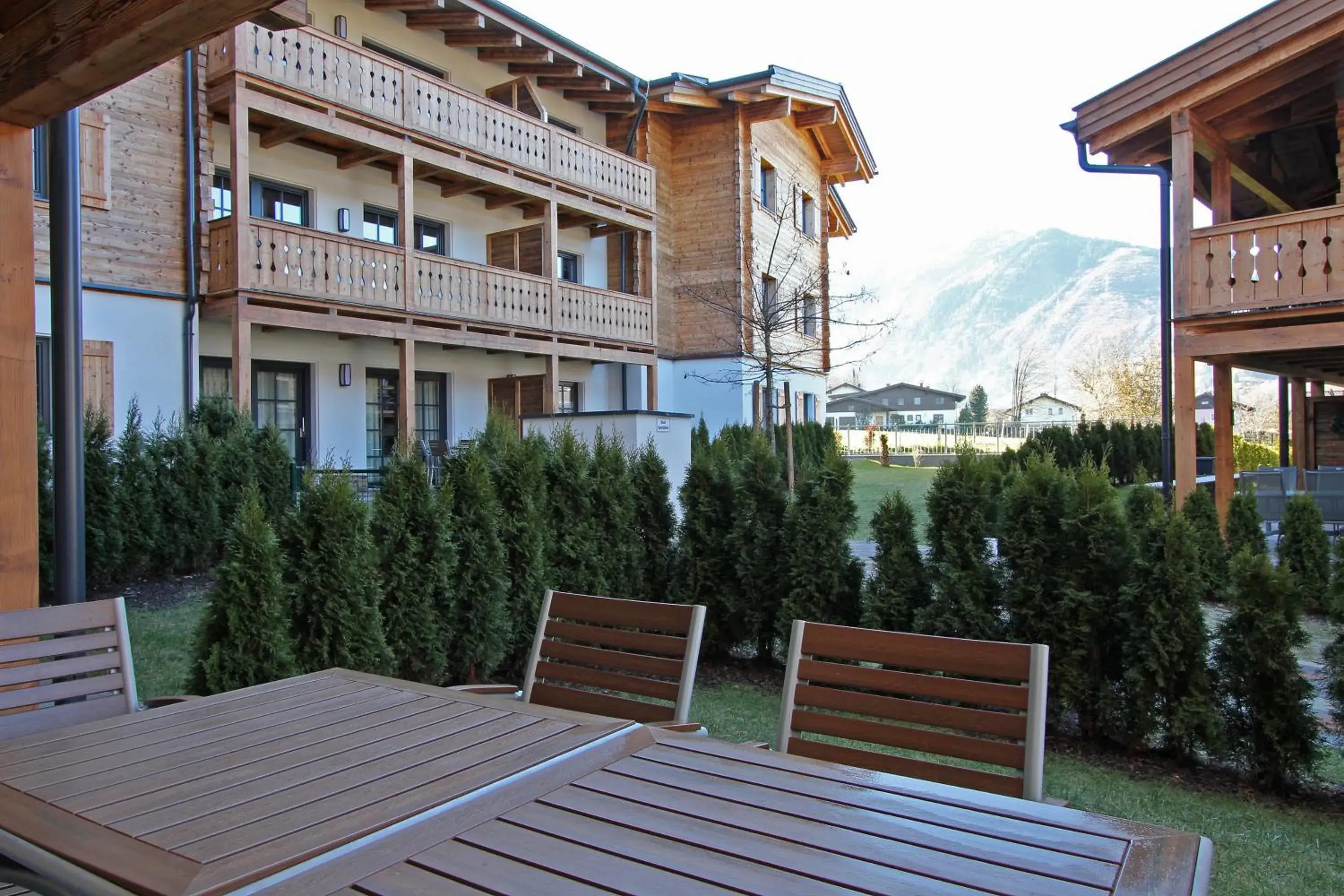 Balcony/Terrace in Avenida Mountain Resort by Alpin Rentals