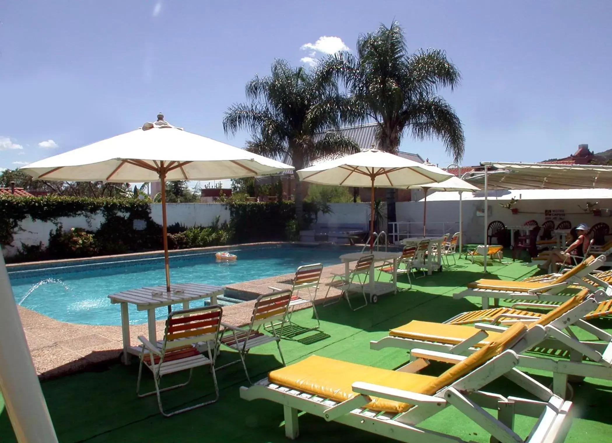 Patio, Swimming Pool in Hotel Capvio