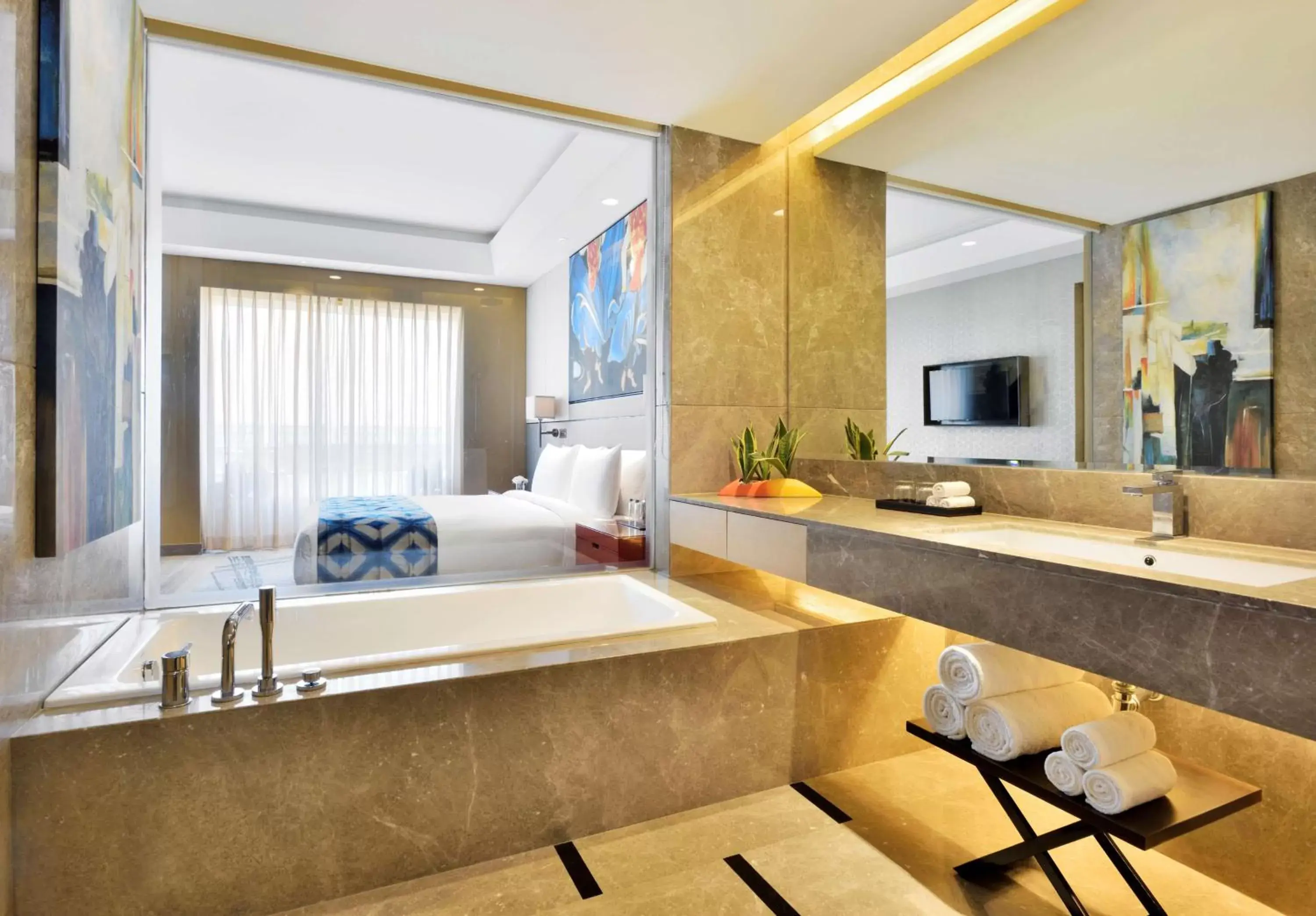 Deluxe Double or Twin Room -15% Dis on FnB - single occupancy in Radisson Blu Faridabad Deluxe Double or Twin Room -15% Dis on FnB - single occupancy in Radisson Blu Faridabad