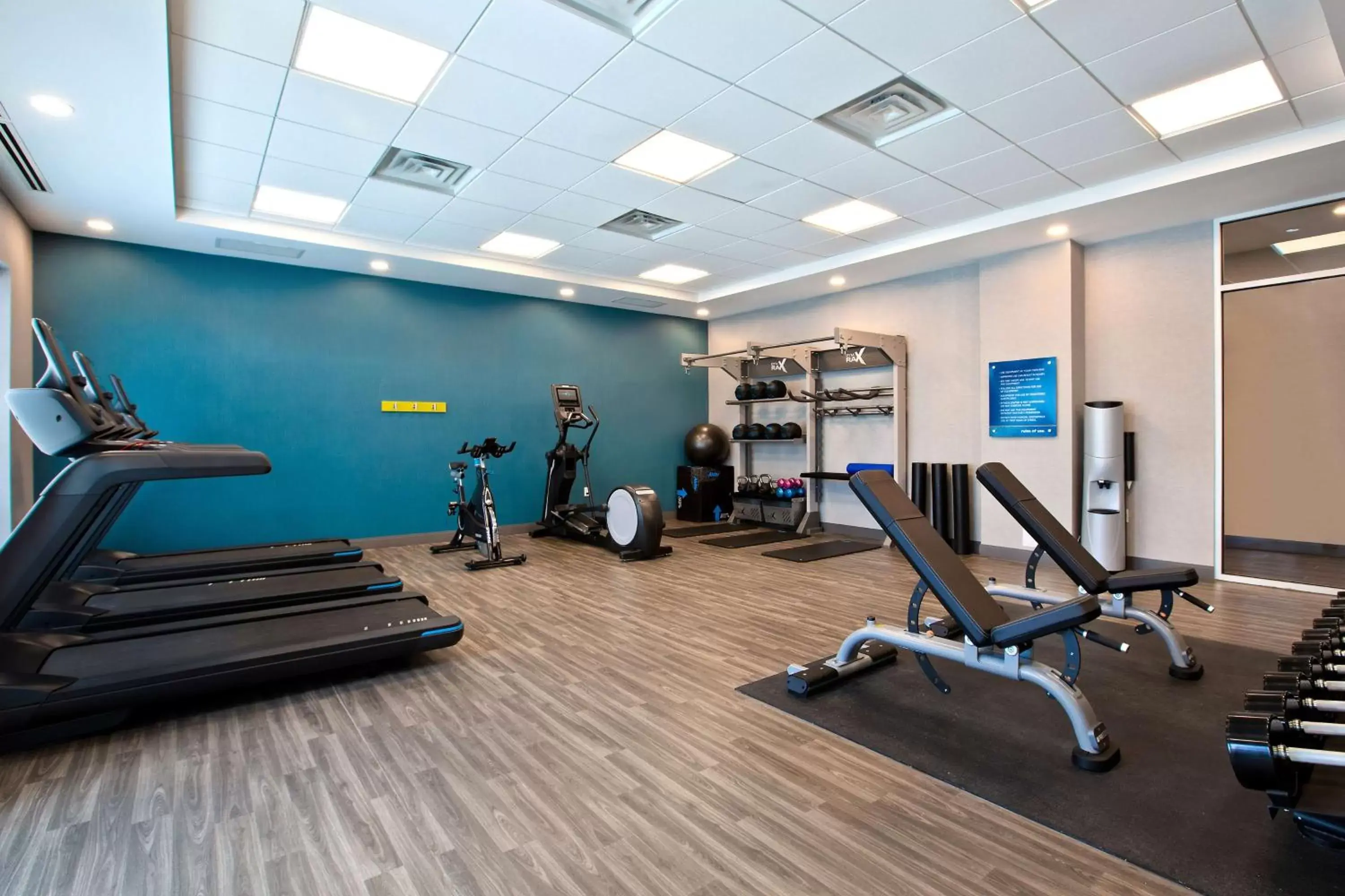 Fitness centre/facilities in Hampton Inn & Suites Ottawa West, Ontario, Canada Fitness centre/facilities in Hampton Inn & Suites Ottawa West, Ontario, Canada