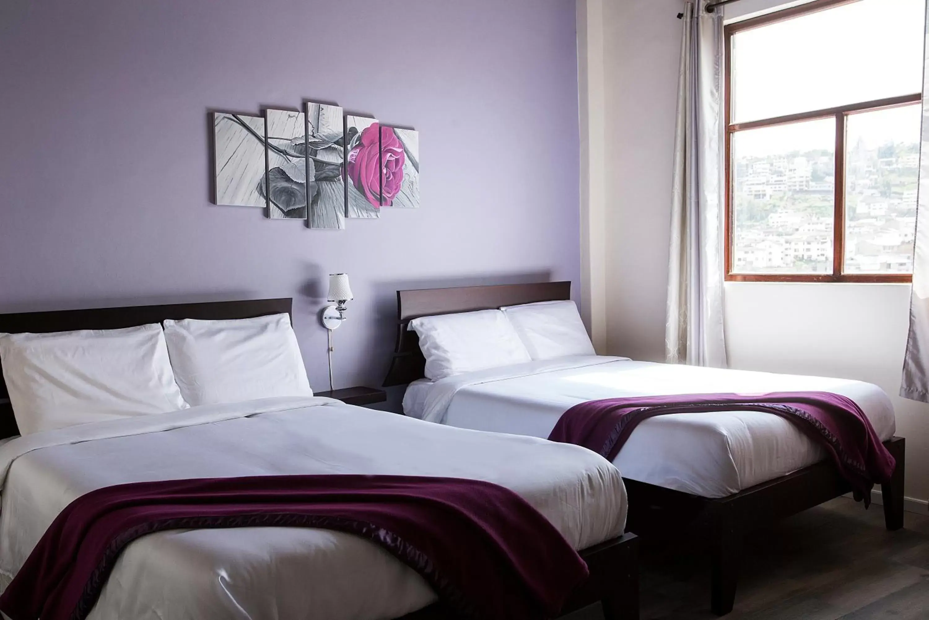 Standard Double Room with Two Double Beds in Hotel Colonial San Agustin Standard Double Room with Two Double Beds in Hotel Colonial San Agustin