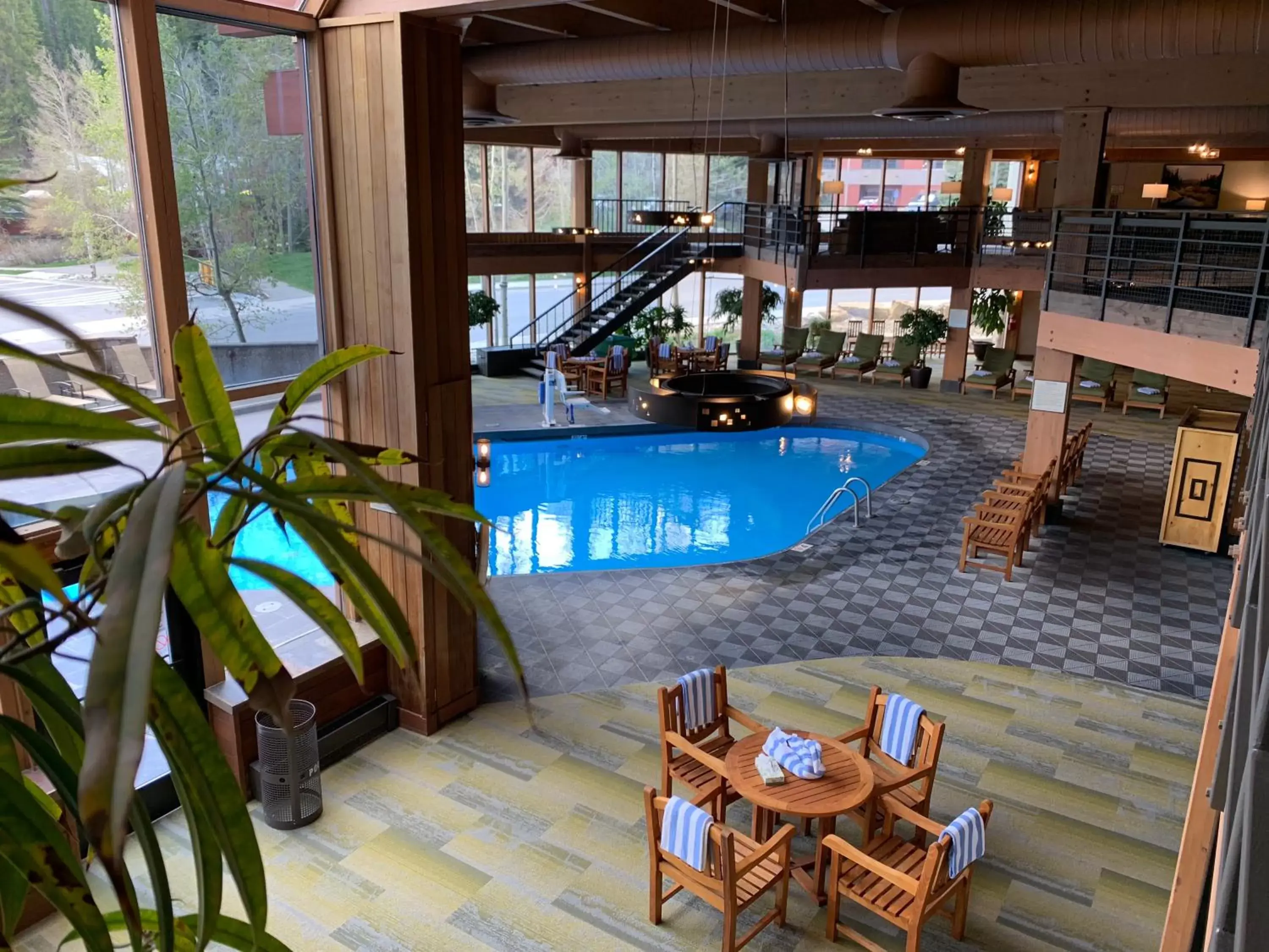 Swimming pool in Beaver Run Resort
