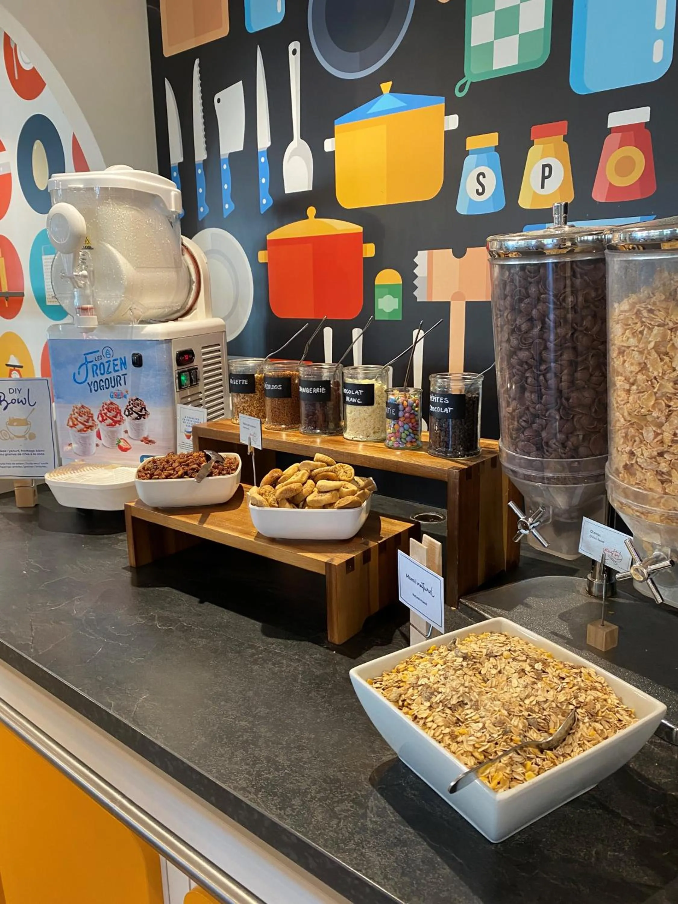 Breakfast in ibis Styles Lyon Sud Vienne